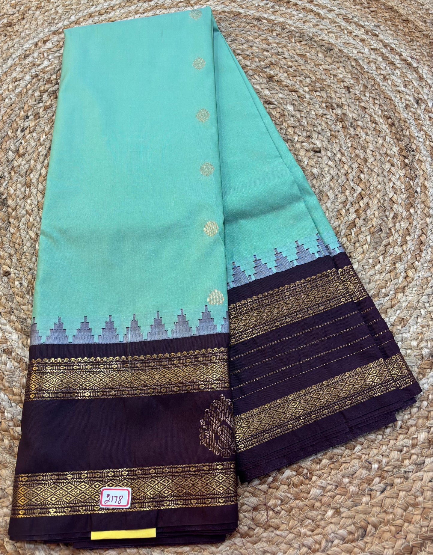 Semi Gadwal Silk Saree