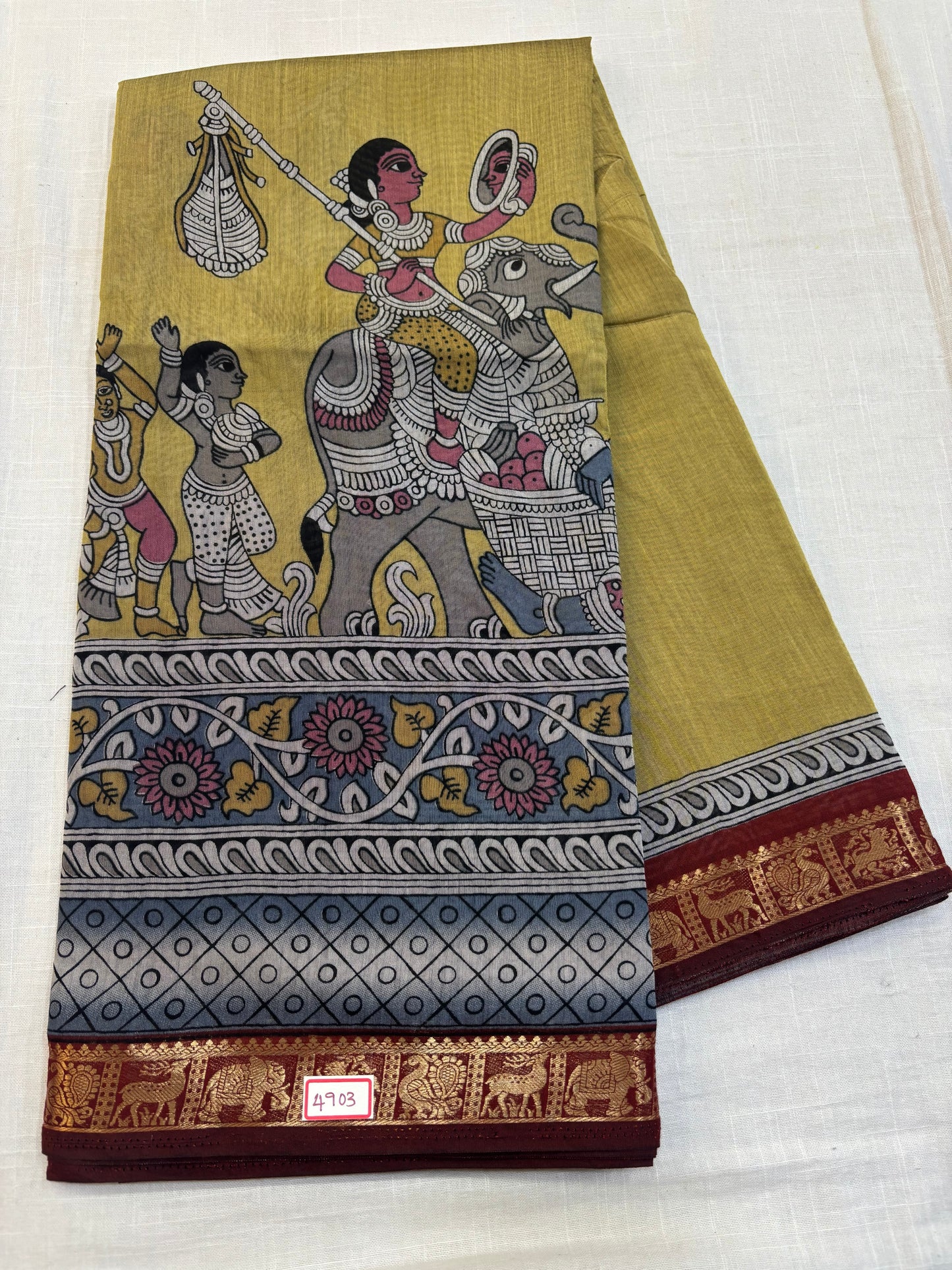 Maheshwari Silk Saree