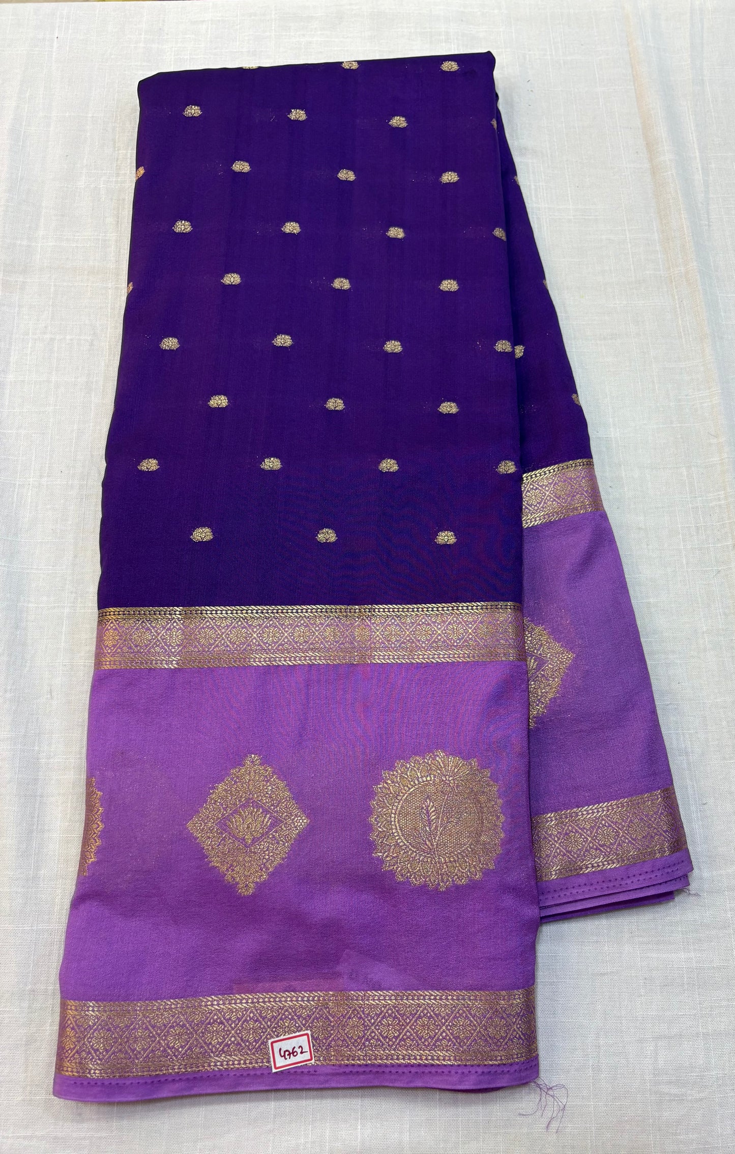 Mysore Crepe Saree