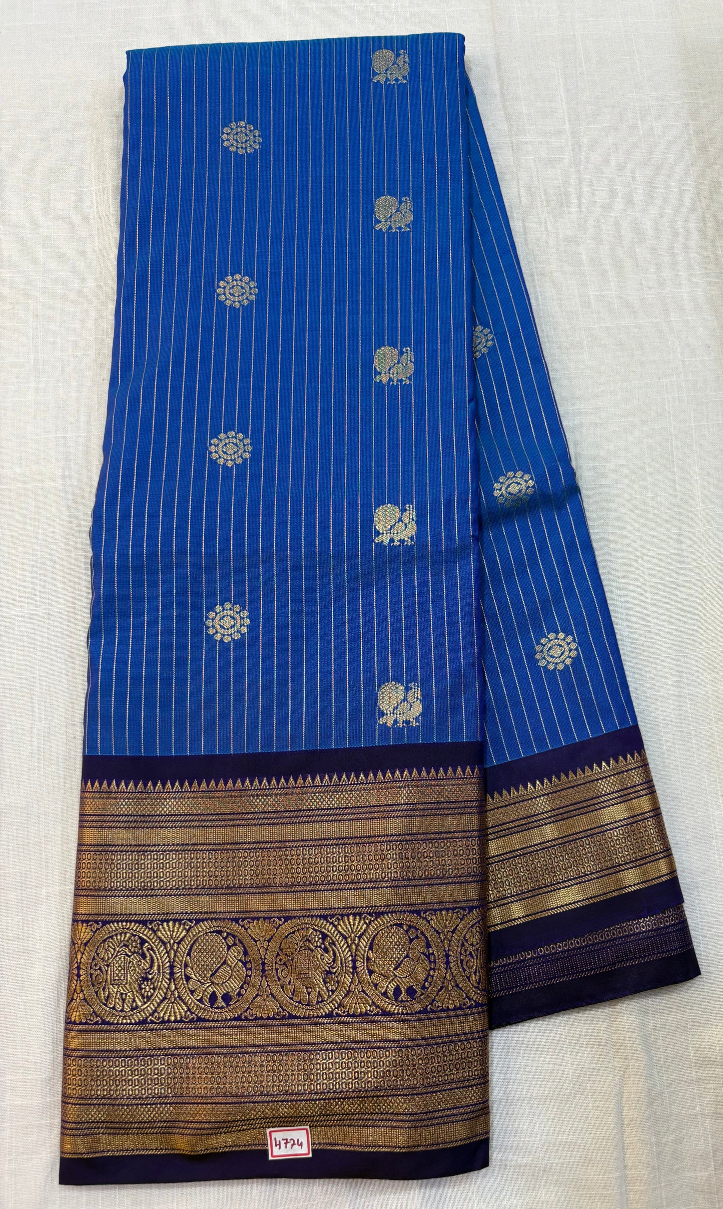Semi Gadwal Silk Saree