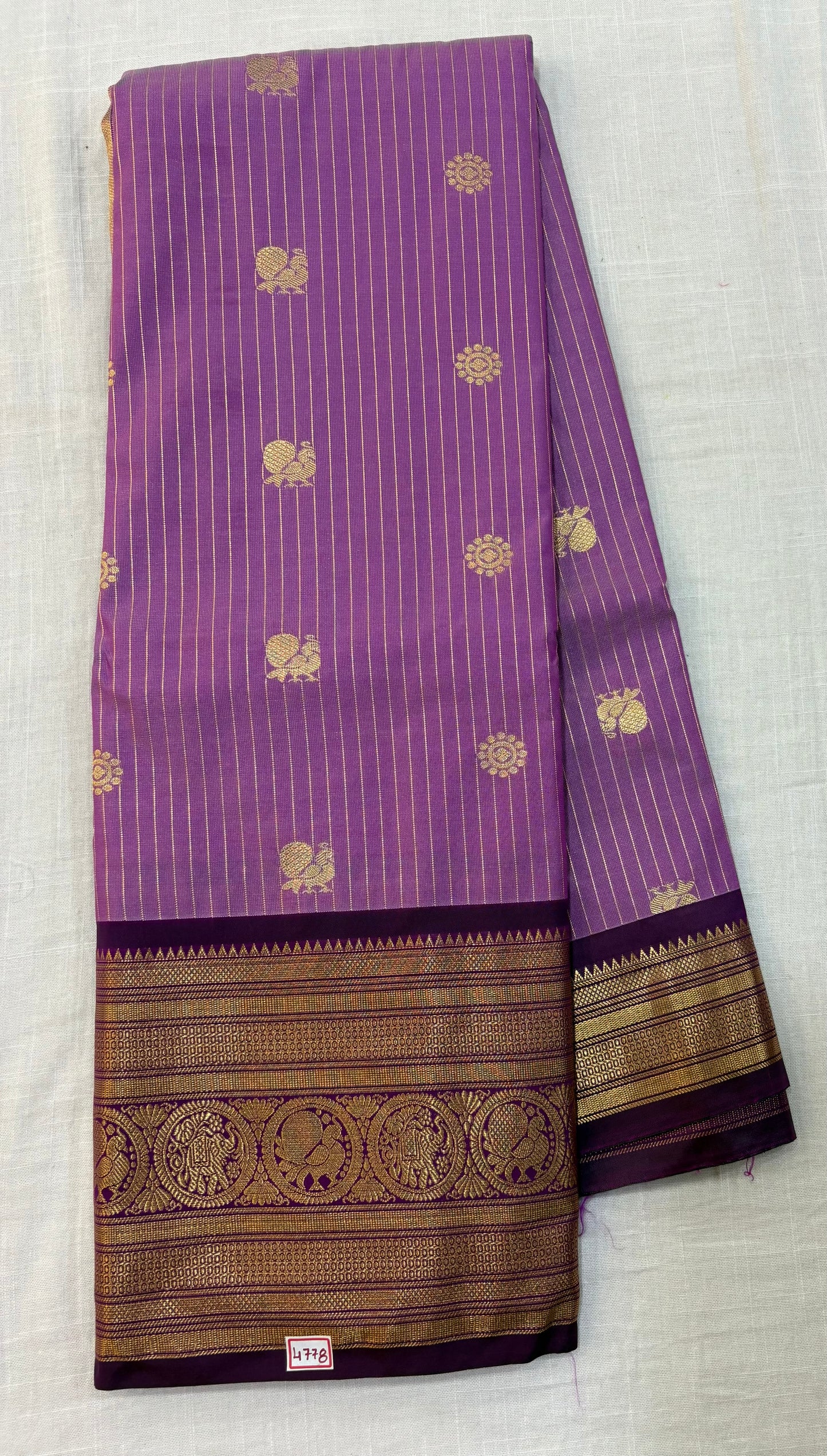 Semi Gadwal Silk Saree