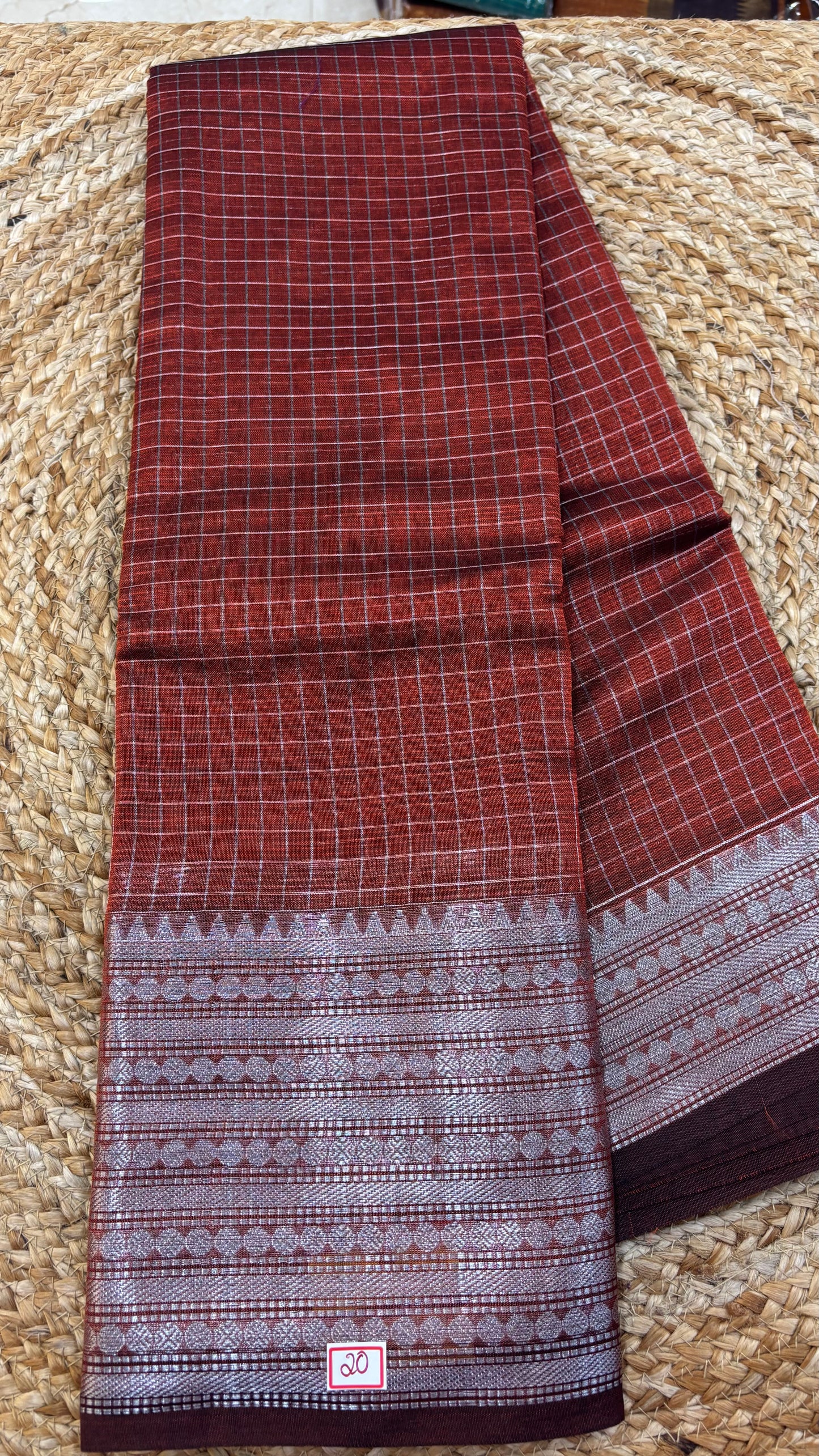 Mangalgiri Checks Saree