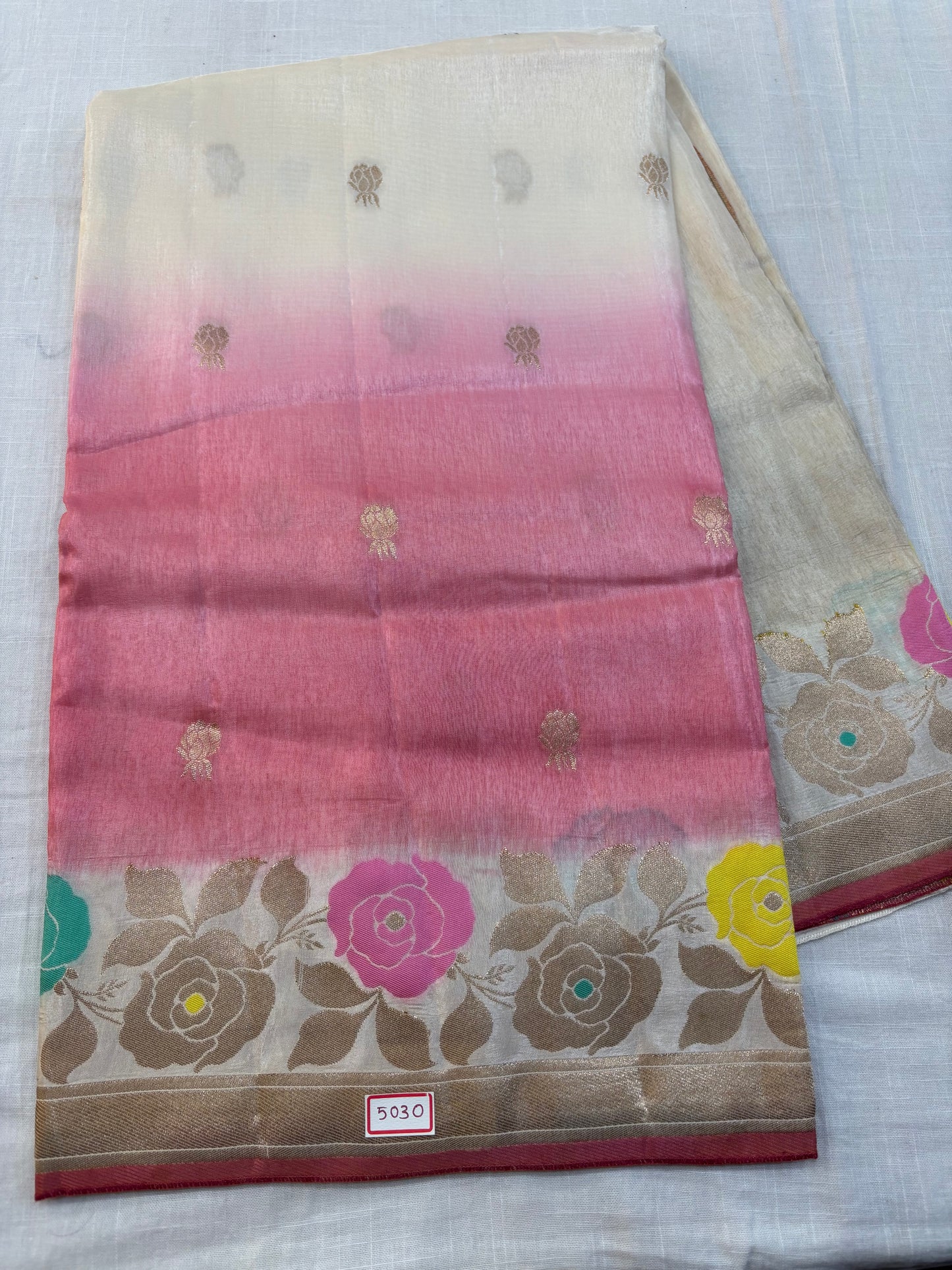 Pure Russian Crepe Sarees