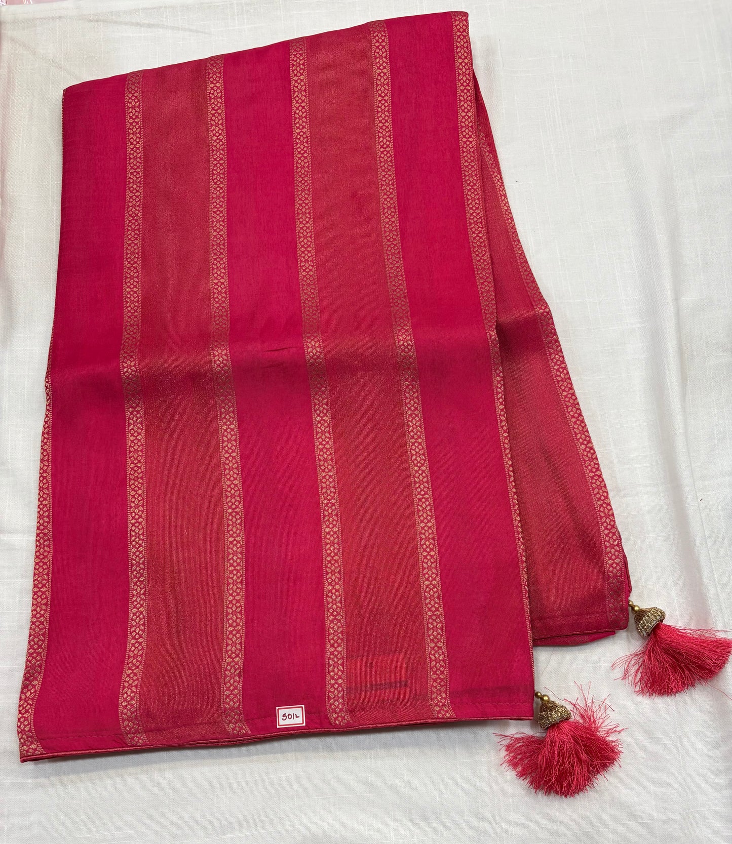 Pure Russian Crepe Sarees