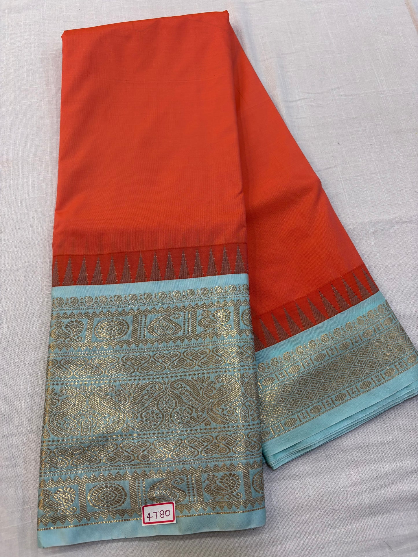 Semi Gadwal Silk Saree