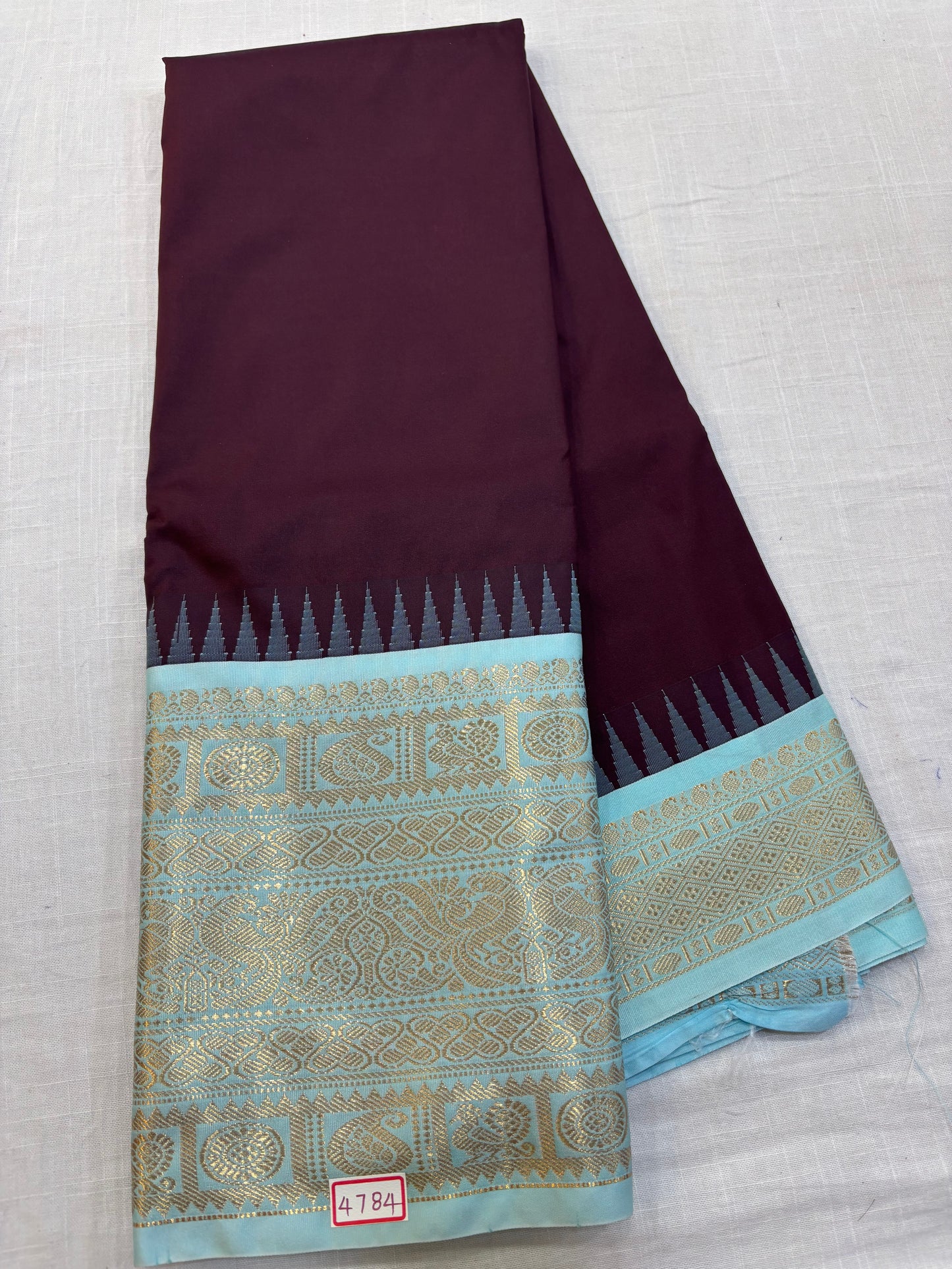 Semi Gadwal Silk Saree