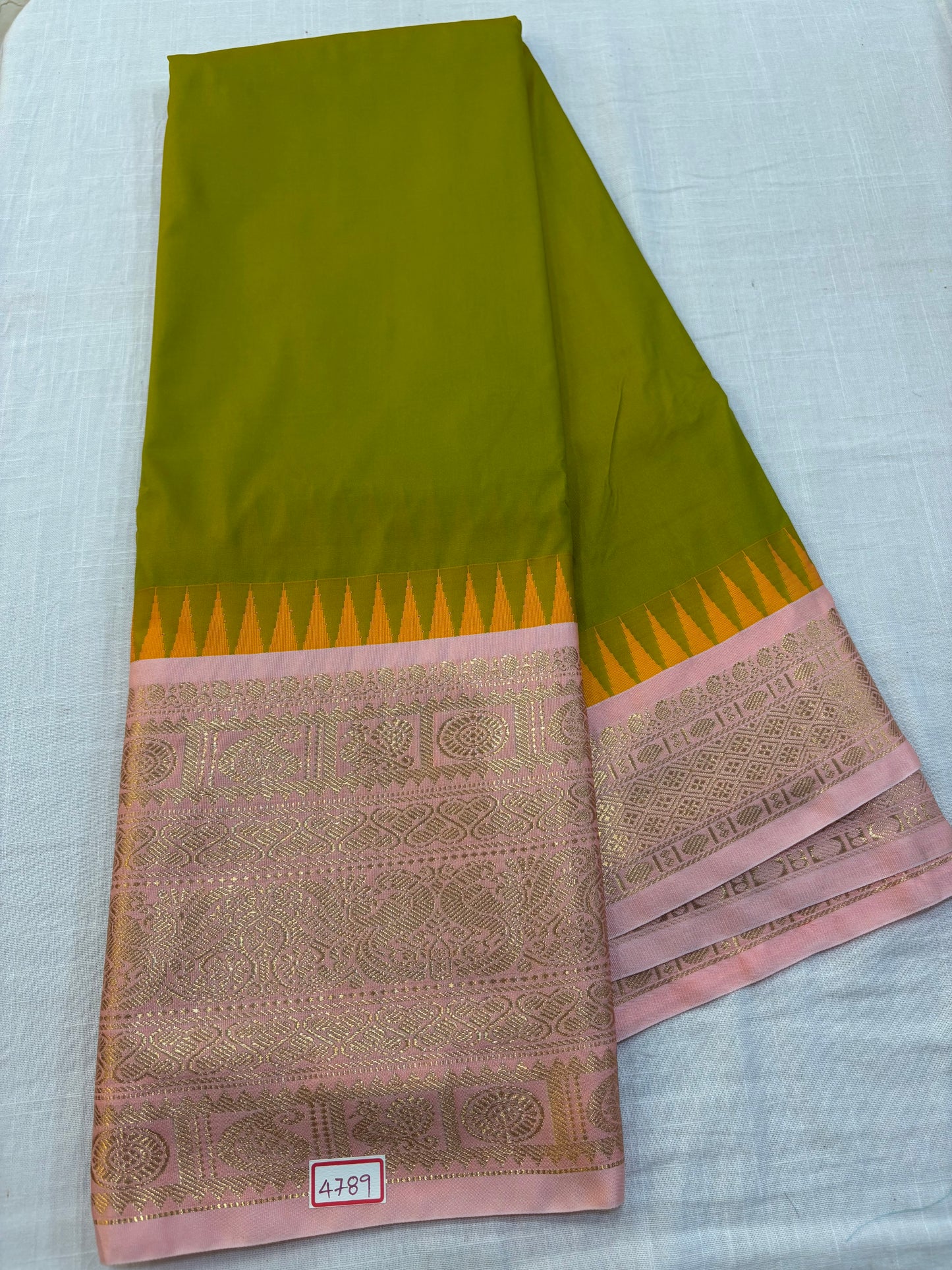 Semi Gadwal Silk Saree