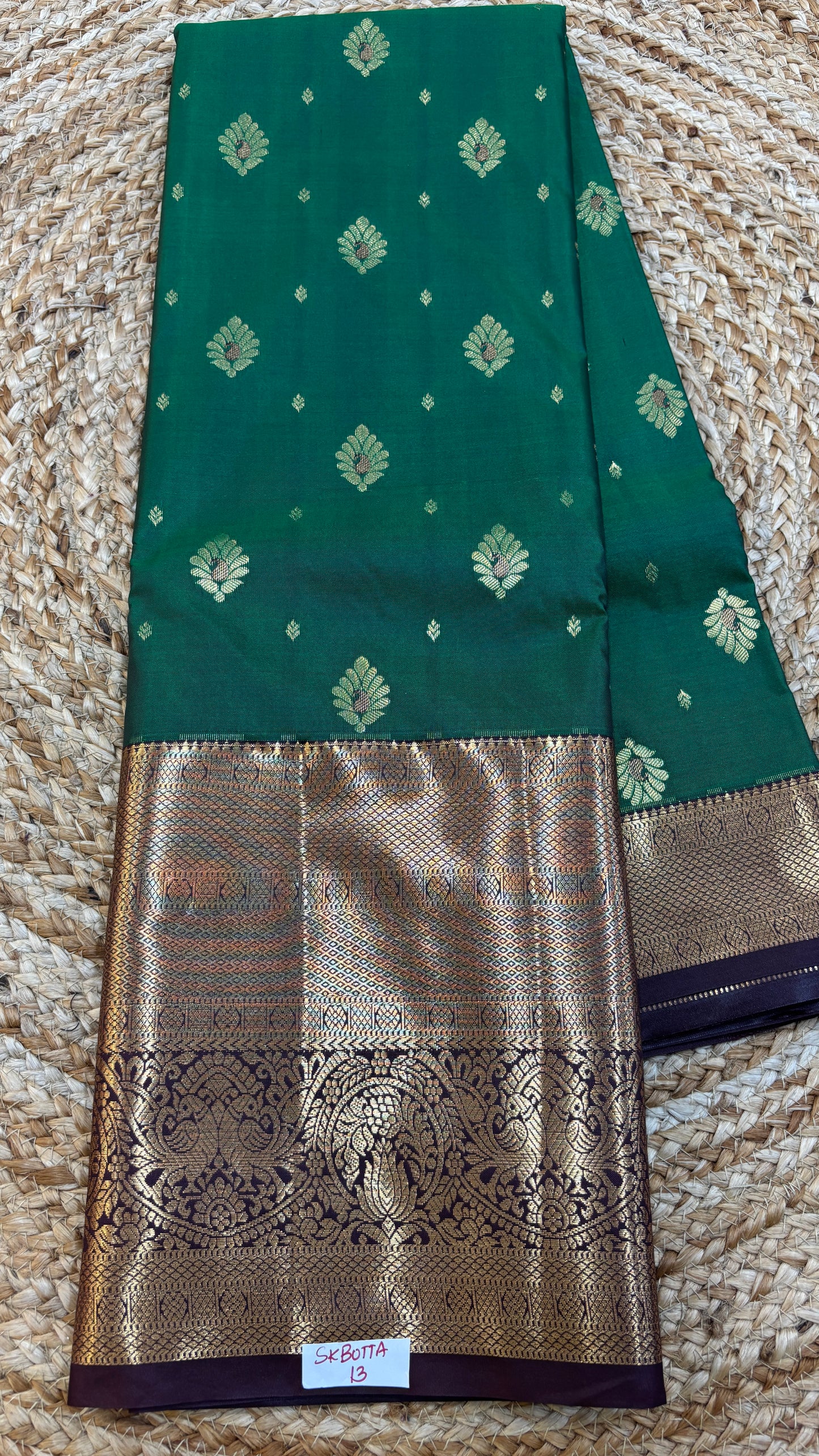 Semi Kanchi Butta Sarees