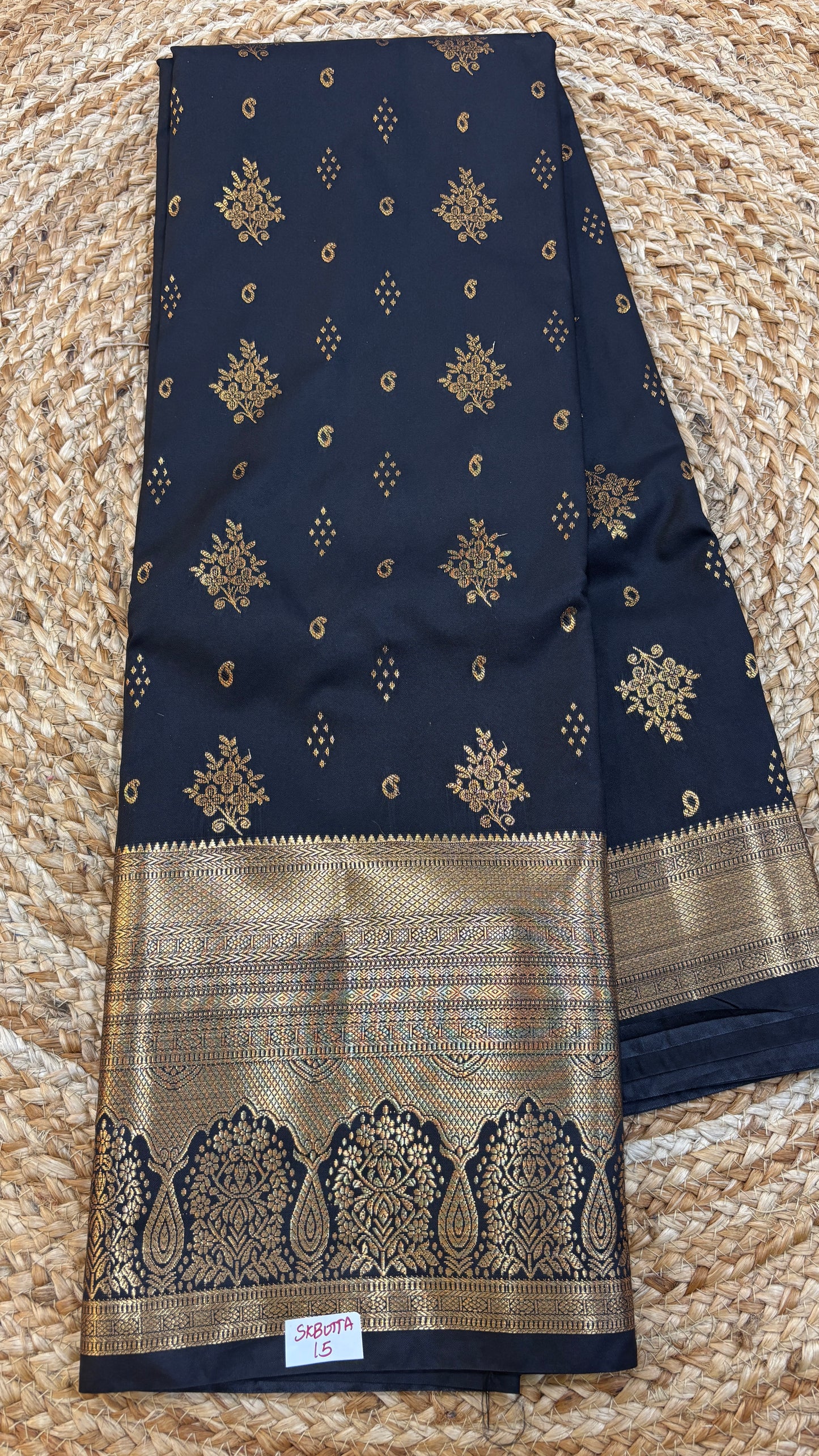 Semi Kanchi Butta Sarees