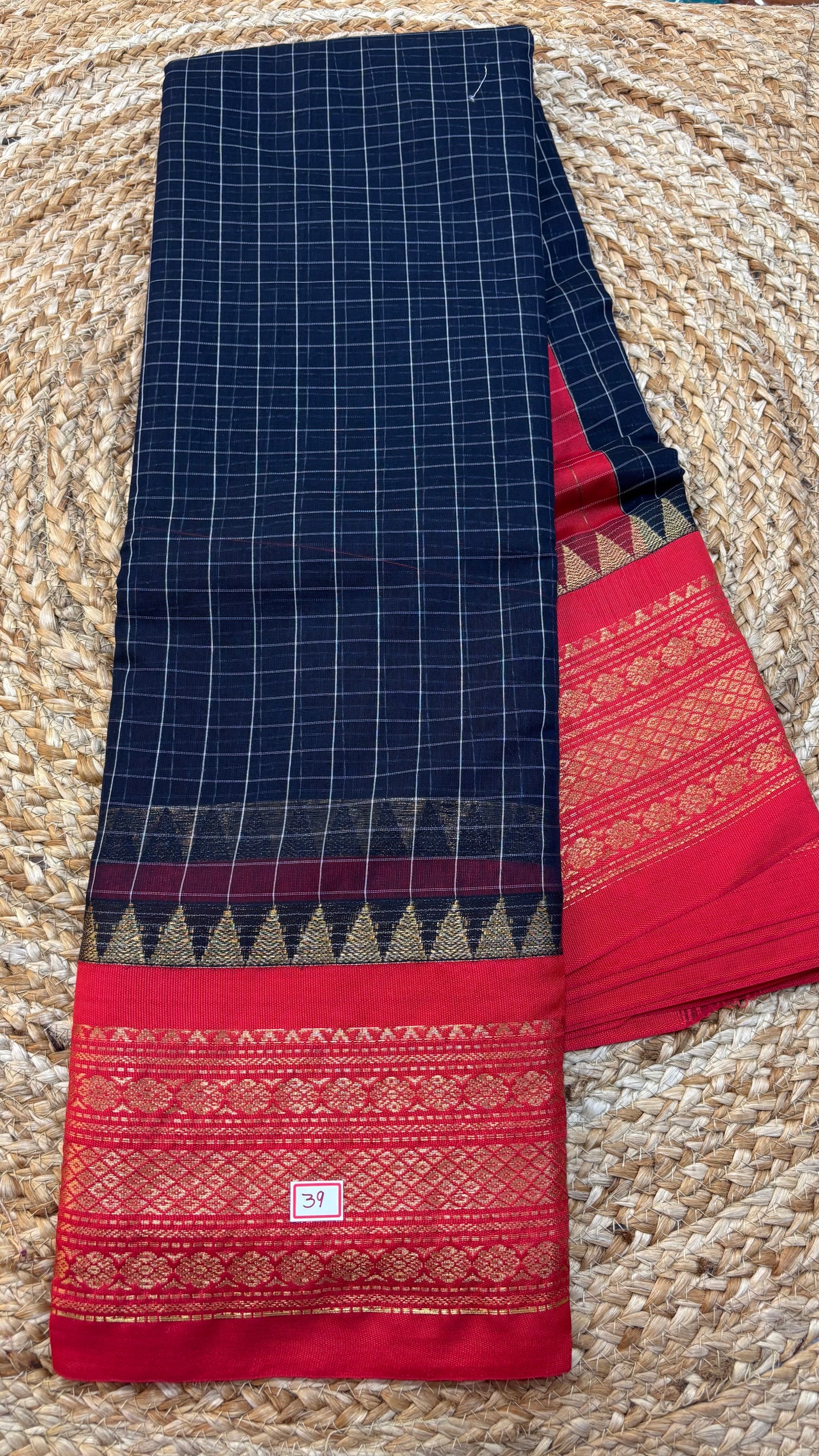 Gadwal Cotton Saree