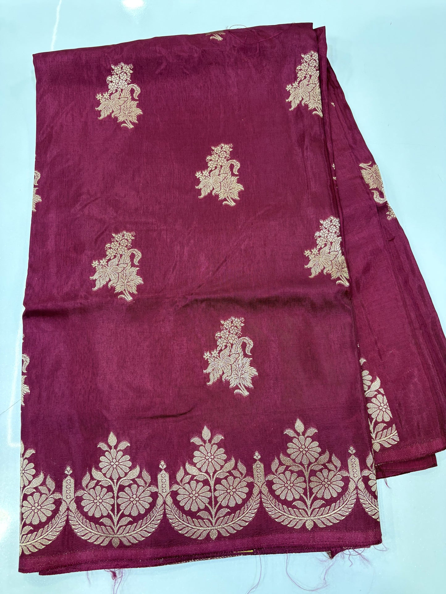 Russian Crepe saree