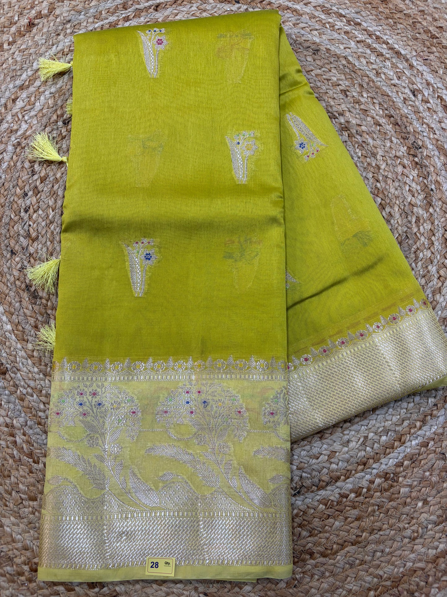 Green Mango Saree - B28