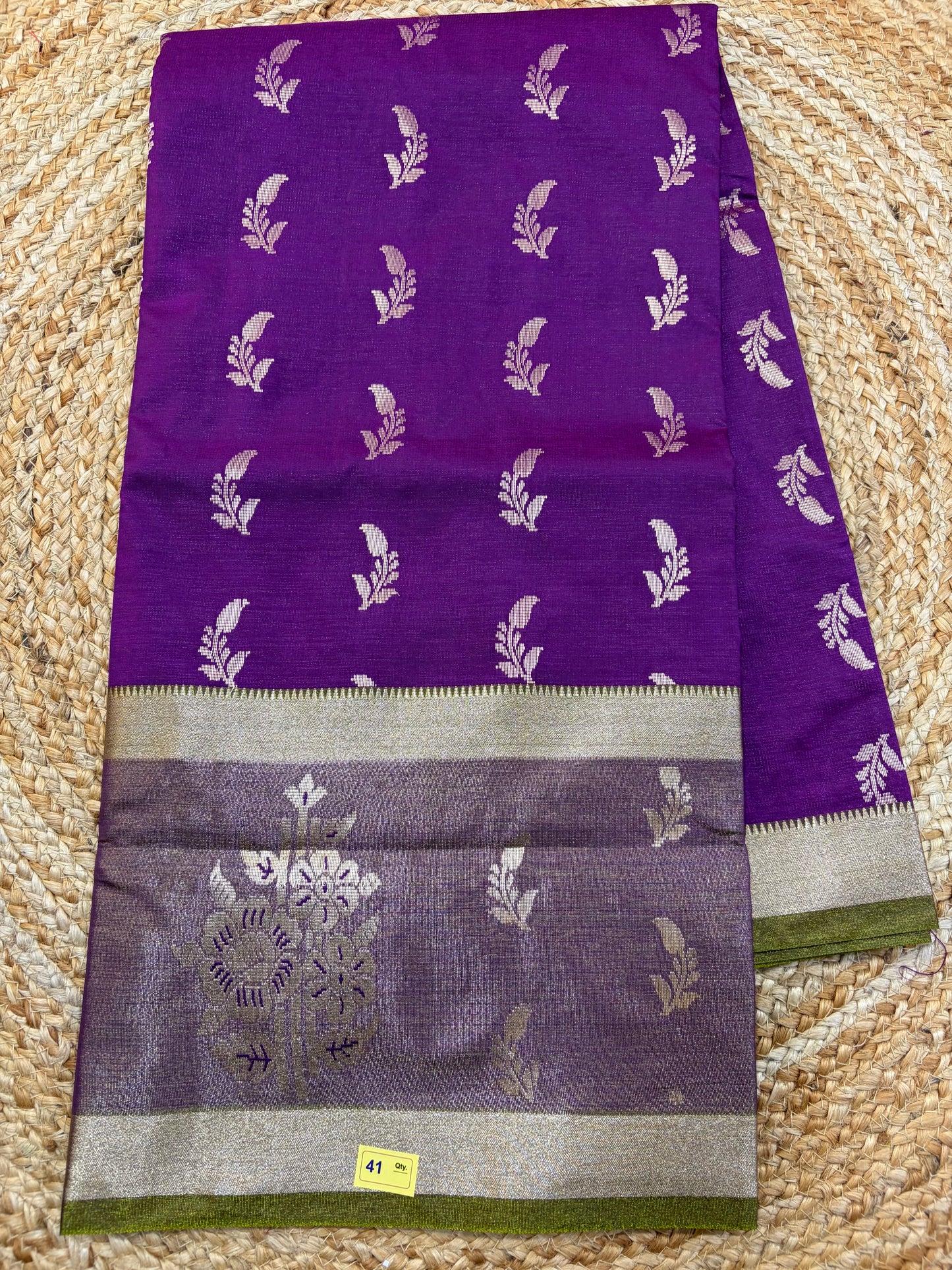 Semi Uppada Saree B41