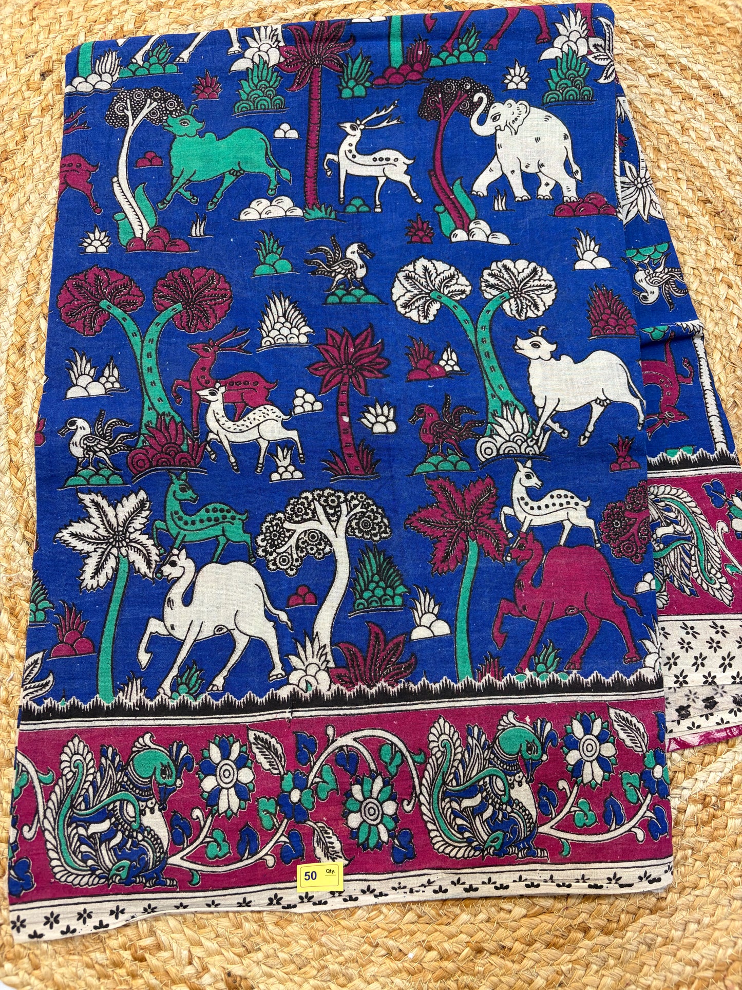 Kalamkari Cotton Saree B50