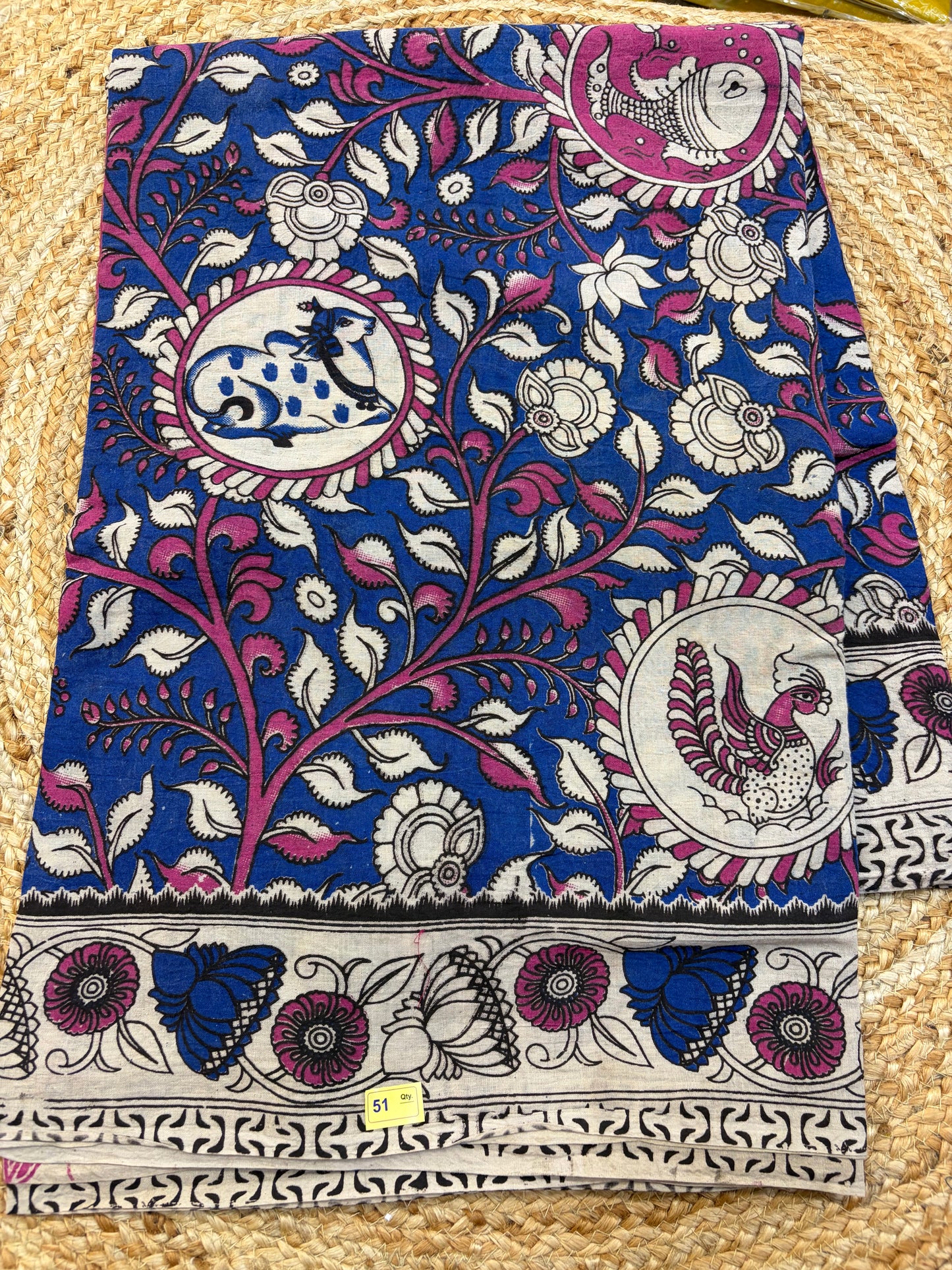 Kalamkari Cotton Saree B51