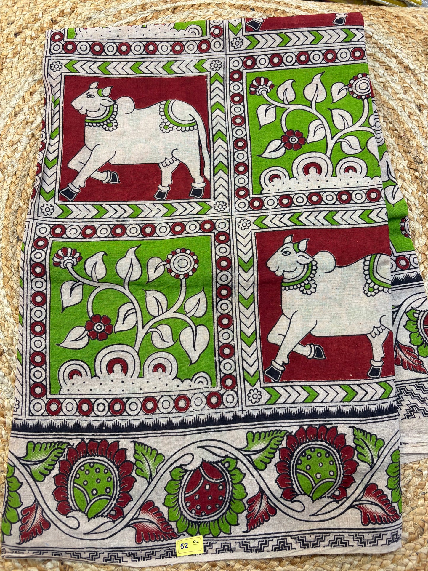 Kalamkari Cotton Saree B52