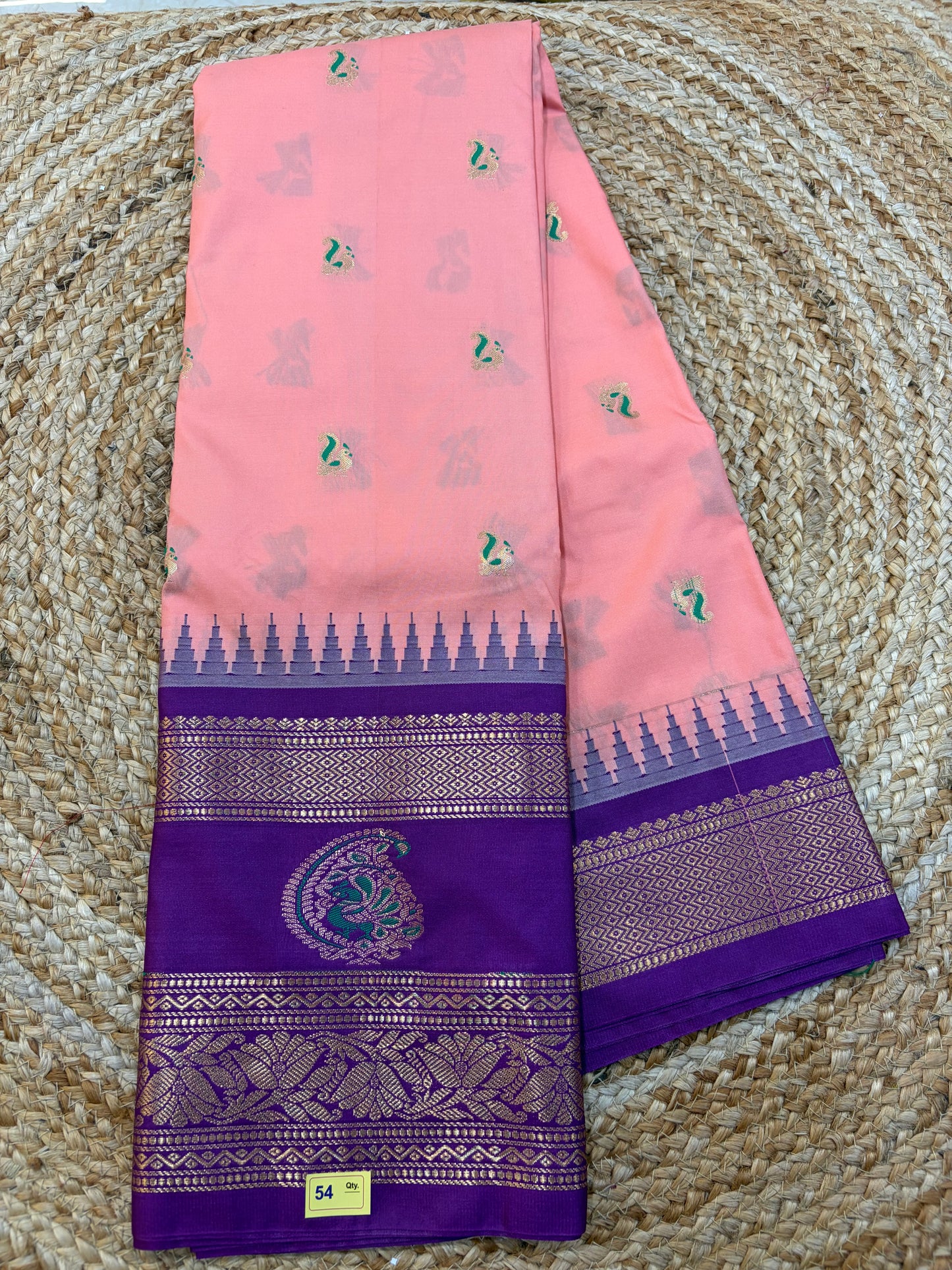 Semi gadwal Silk Saree B54