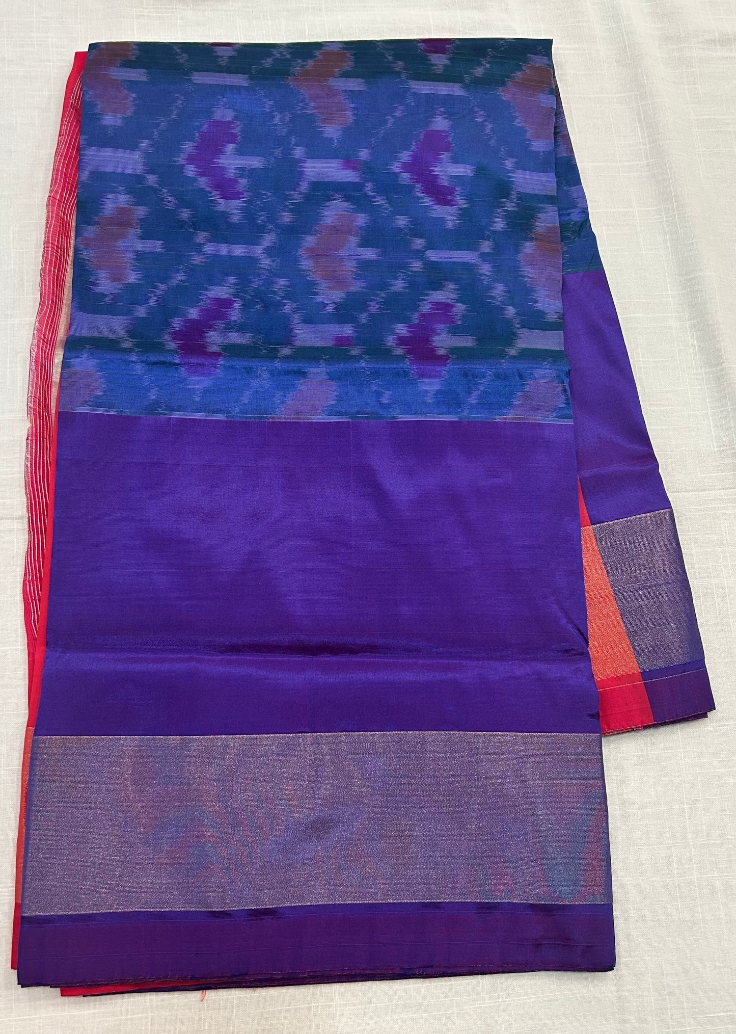 Pochampally ikkat Weaving sarees
