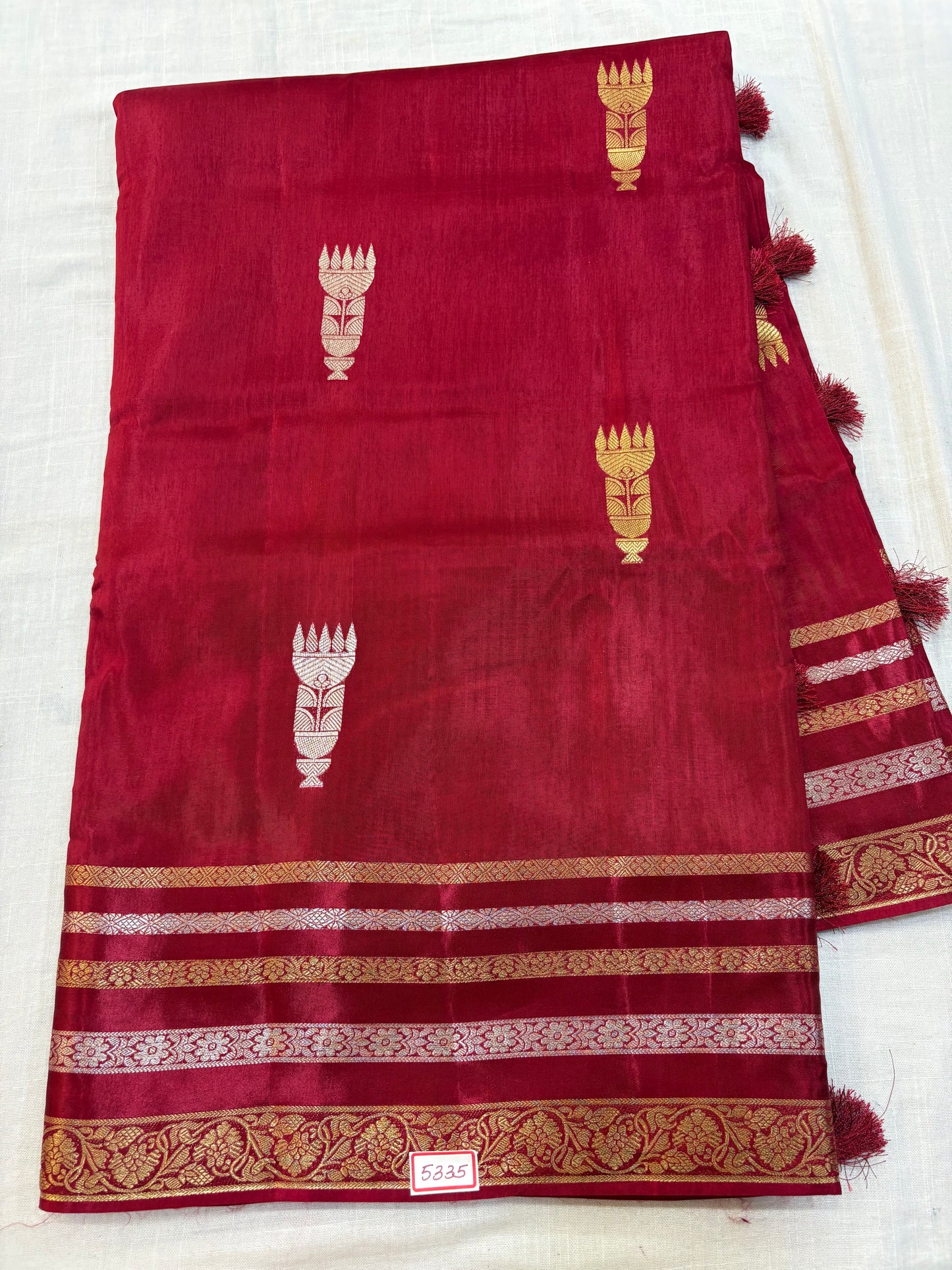 Russian Crepe saree