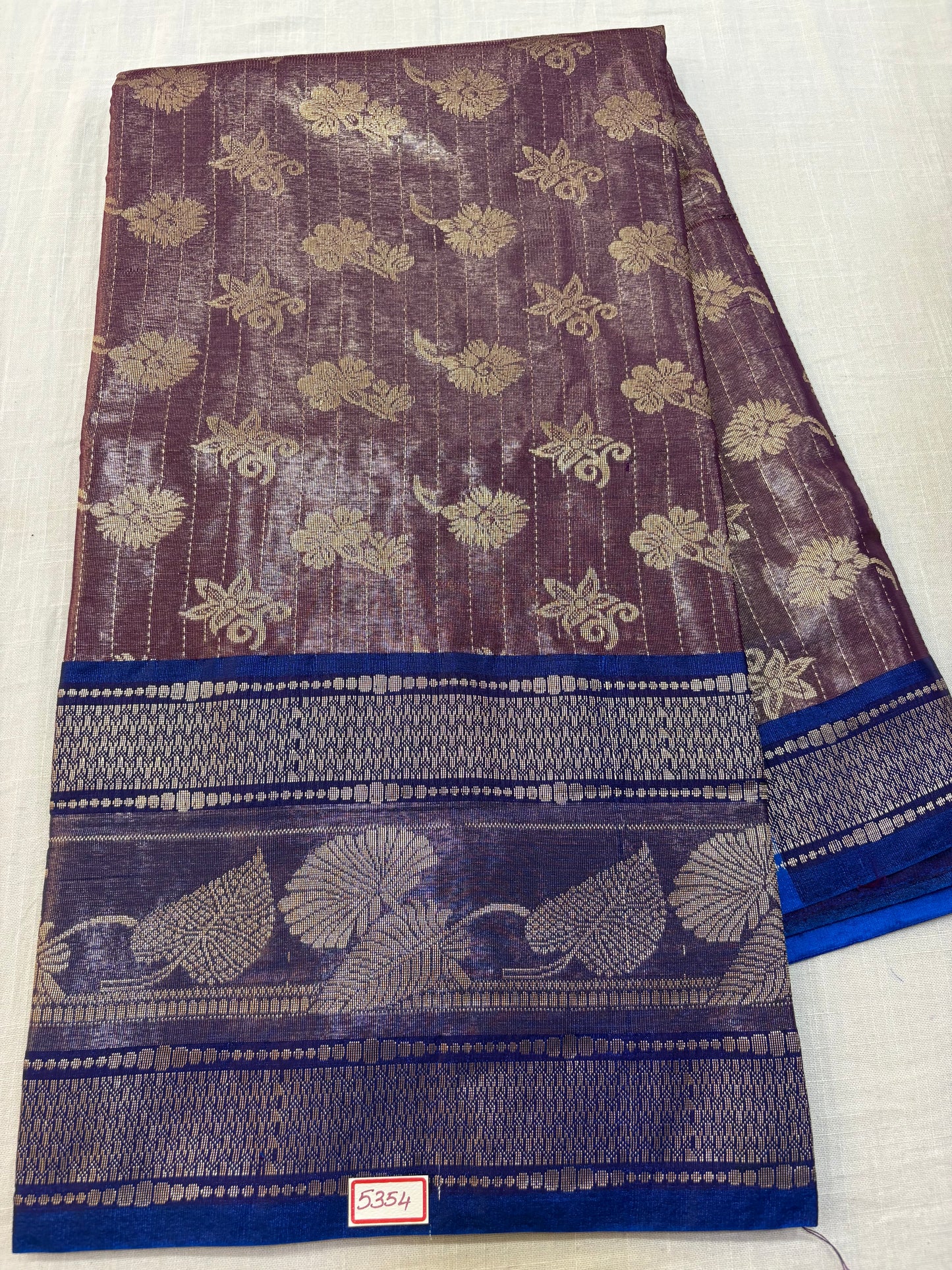 Tissue Semi Uppada Saree