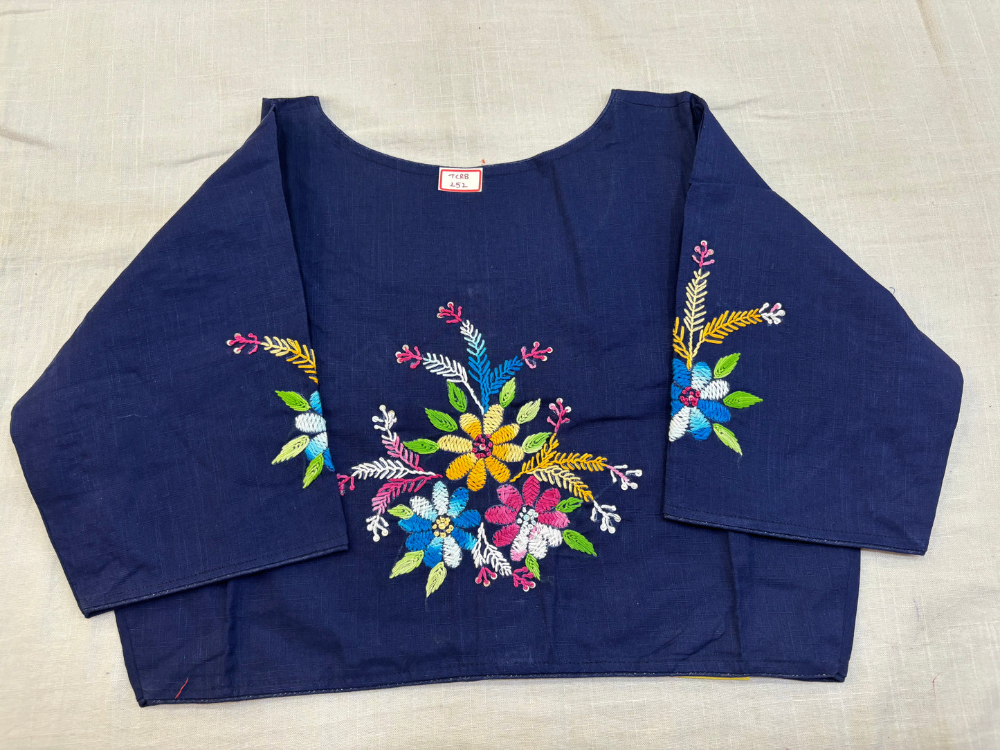 High Neck ReadyMade Blouse