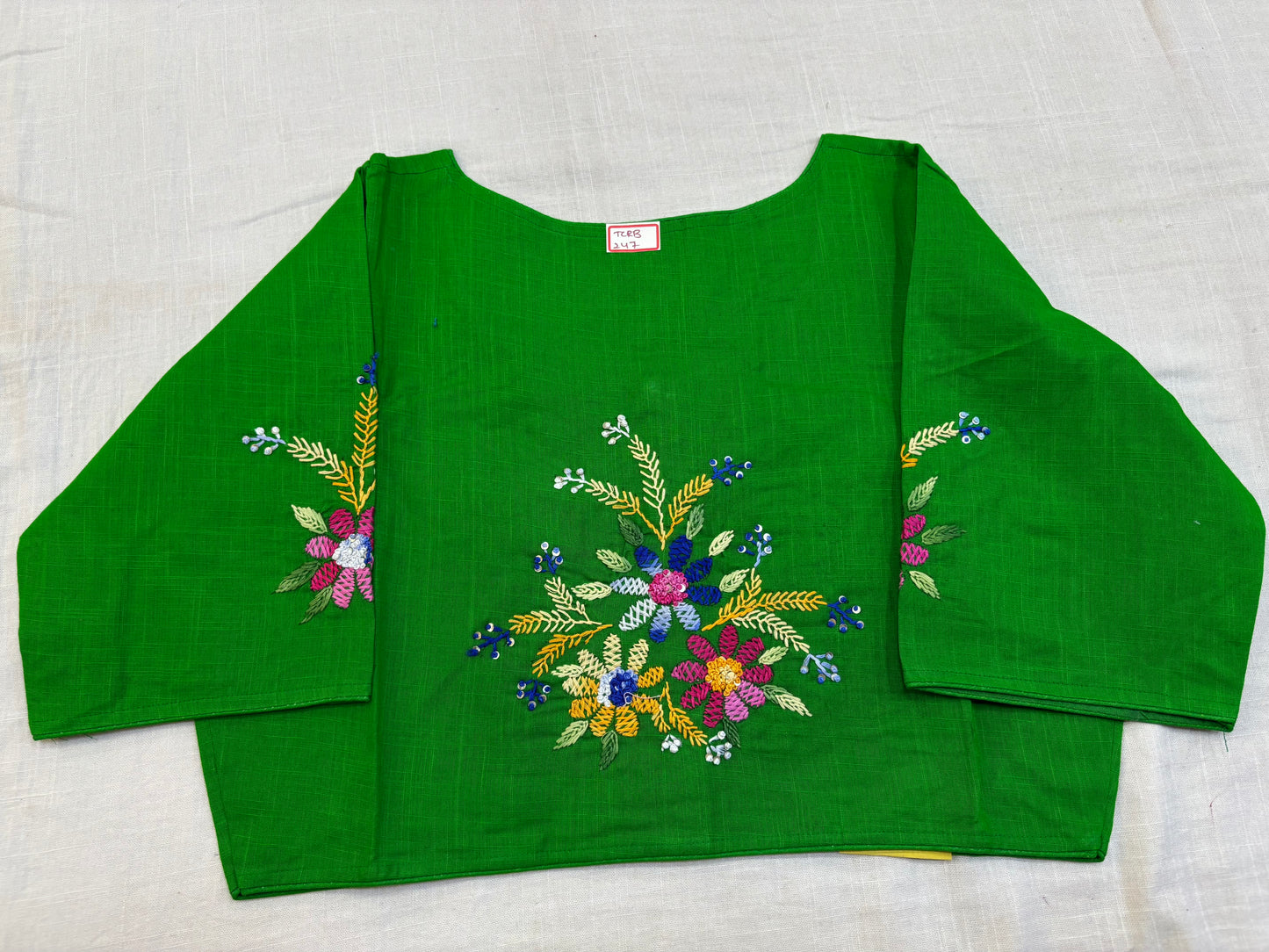 High Neck ReadyMade Blouse