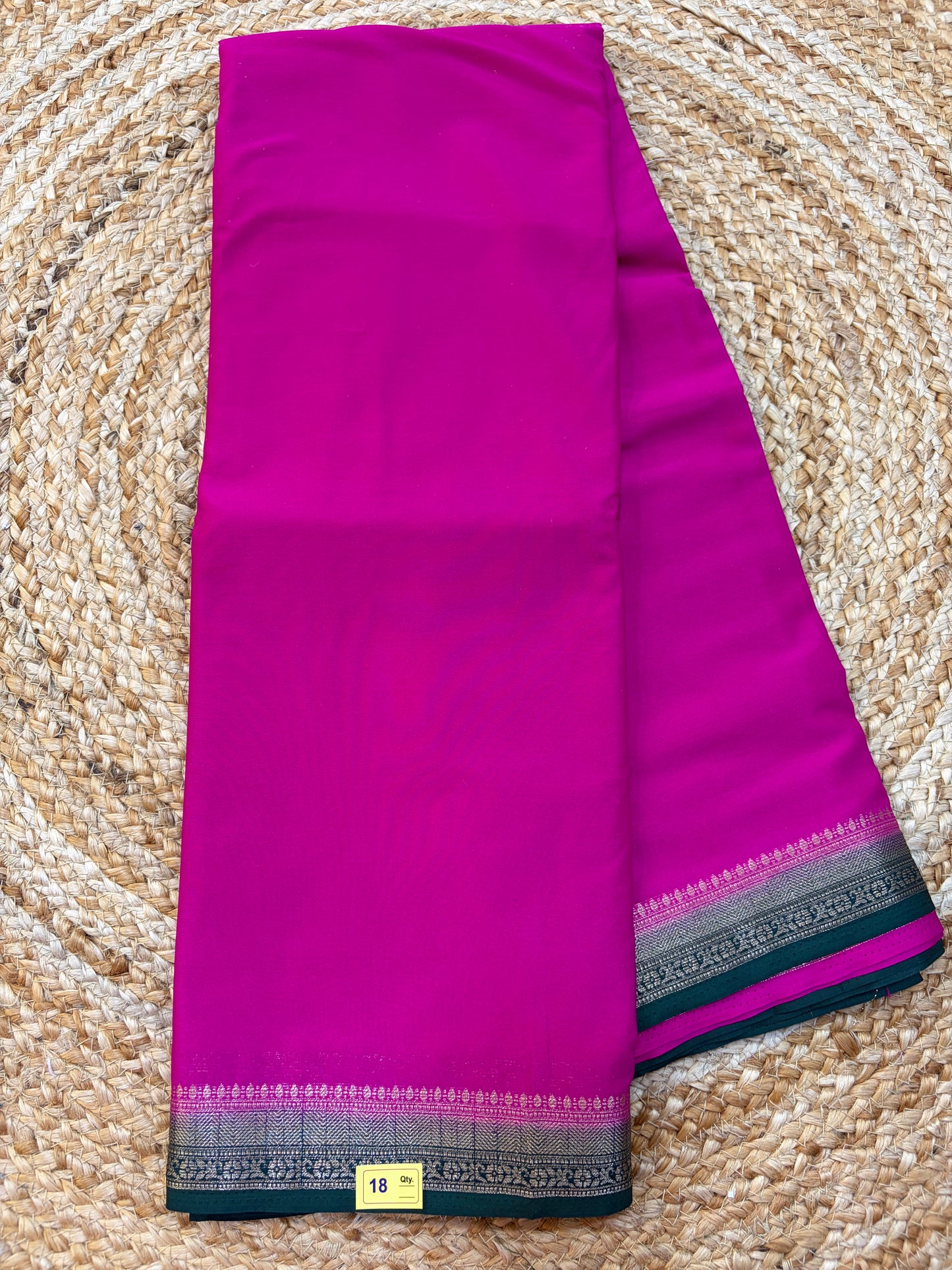 Mysore Crepe Small Borders C18