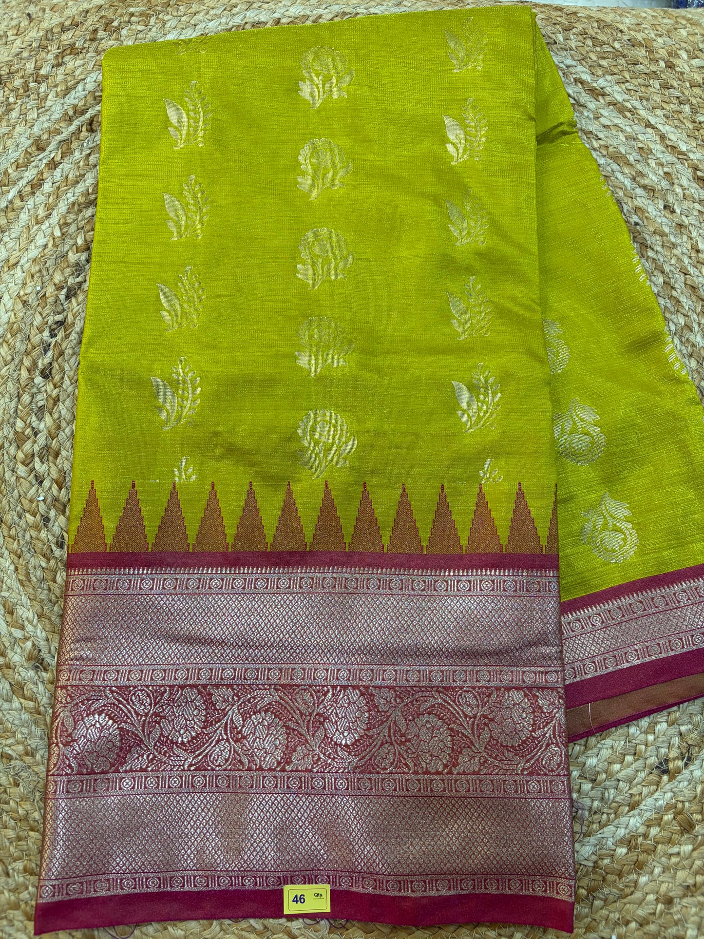 Semi Uppada Saree C46