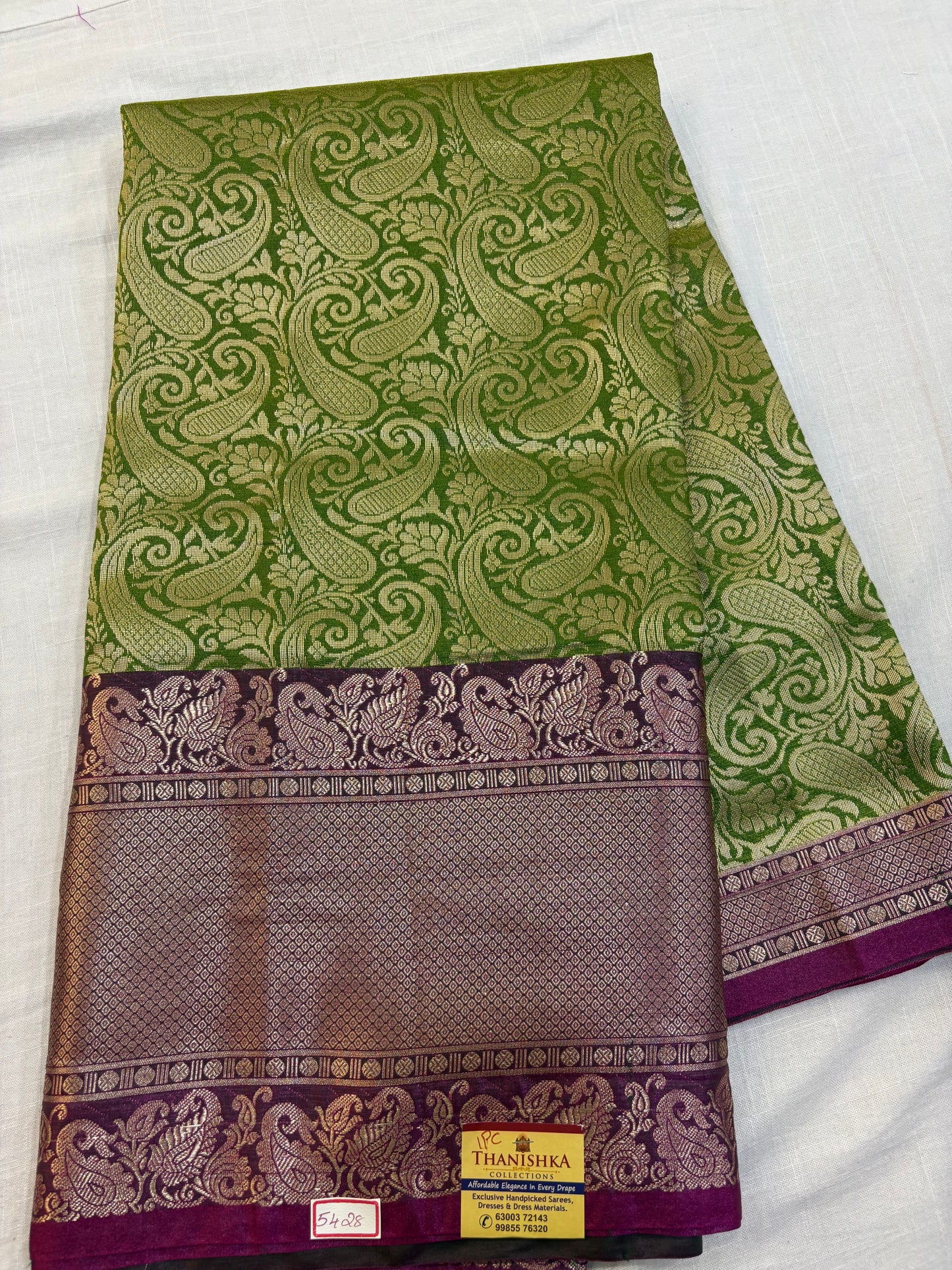 Semi Uppada All over Saree
