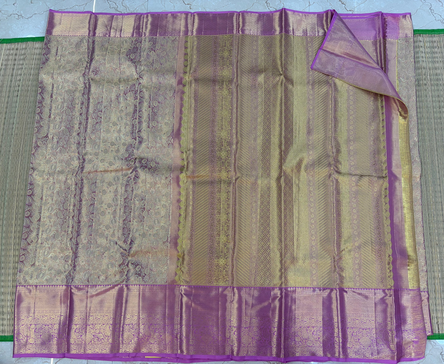 Pure Kanchi Tissue 1 Gram saree