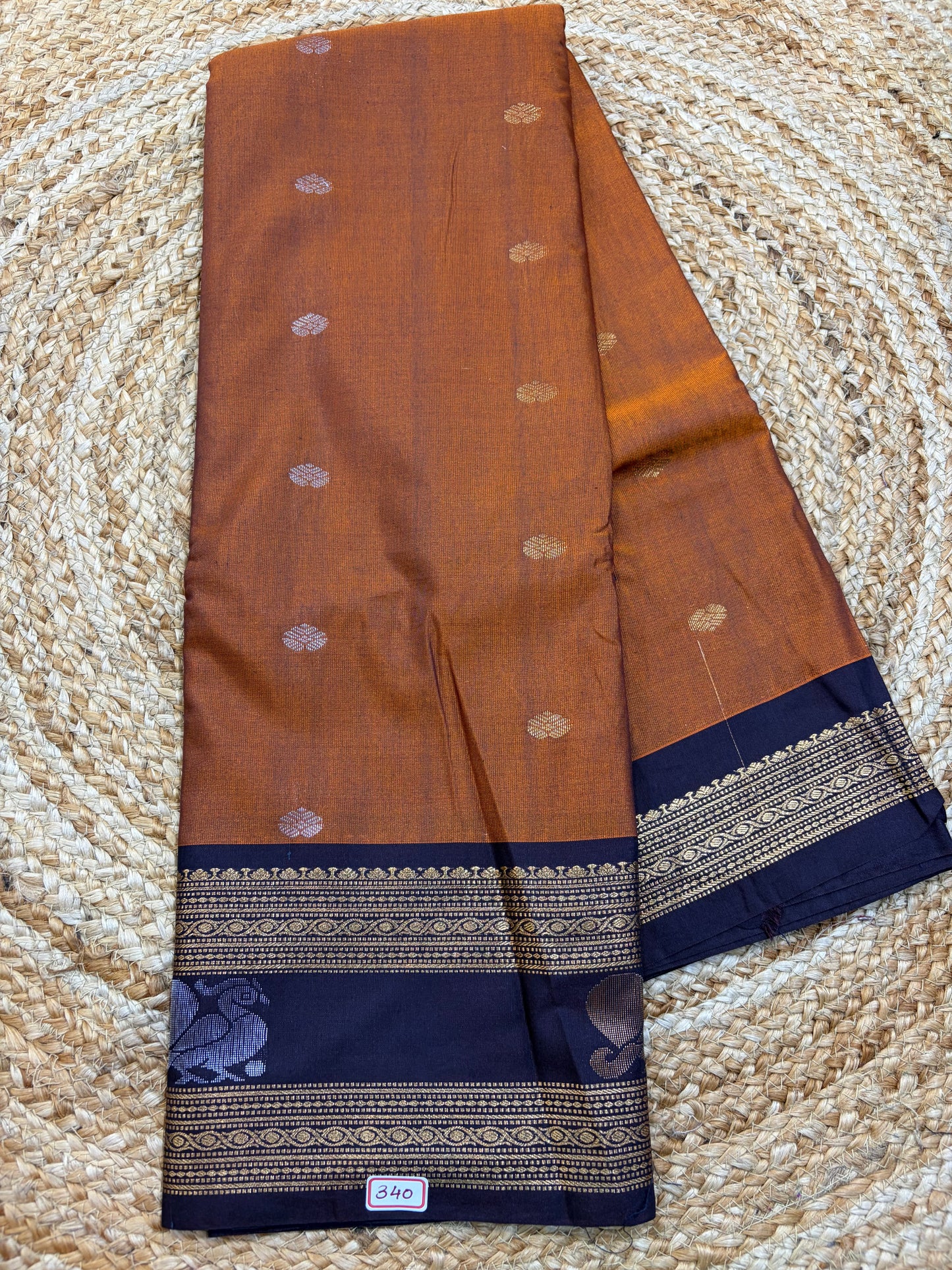 Semi Gadwal Sico Gap Border Saree