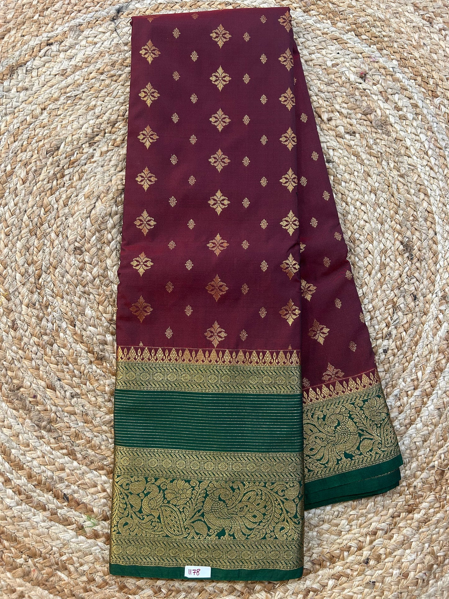 Semi Kanchi Butta Sarees