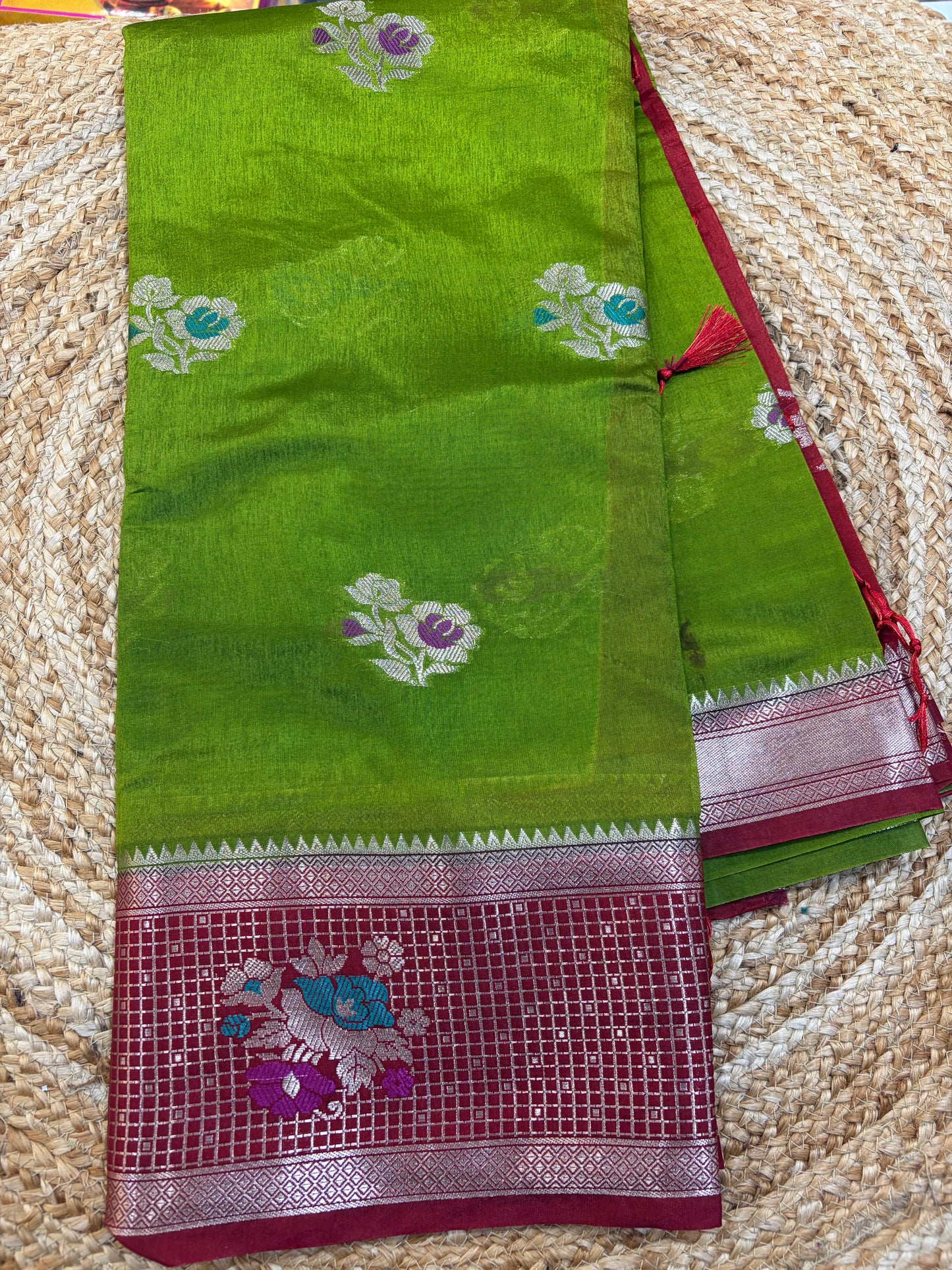 Kacha Mango Saree