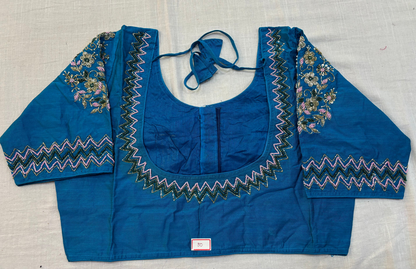 Raw Silk Maggam work blouses
