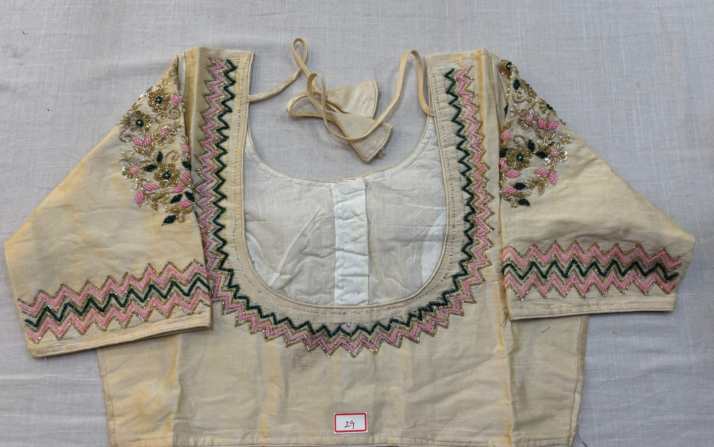Raw Silk Maggam work blouses
