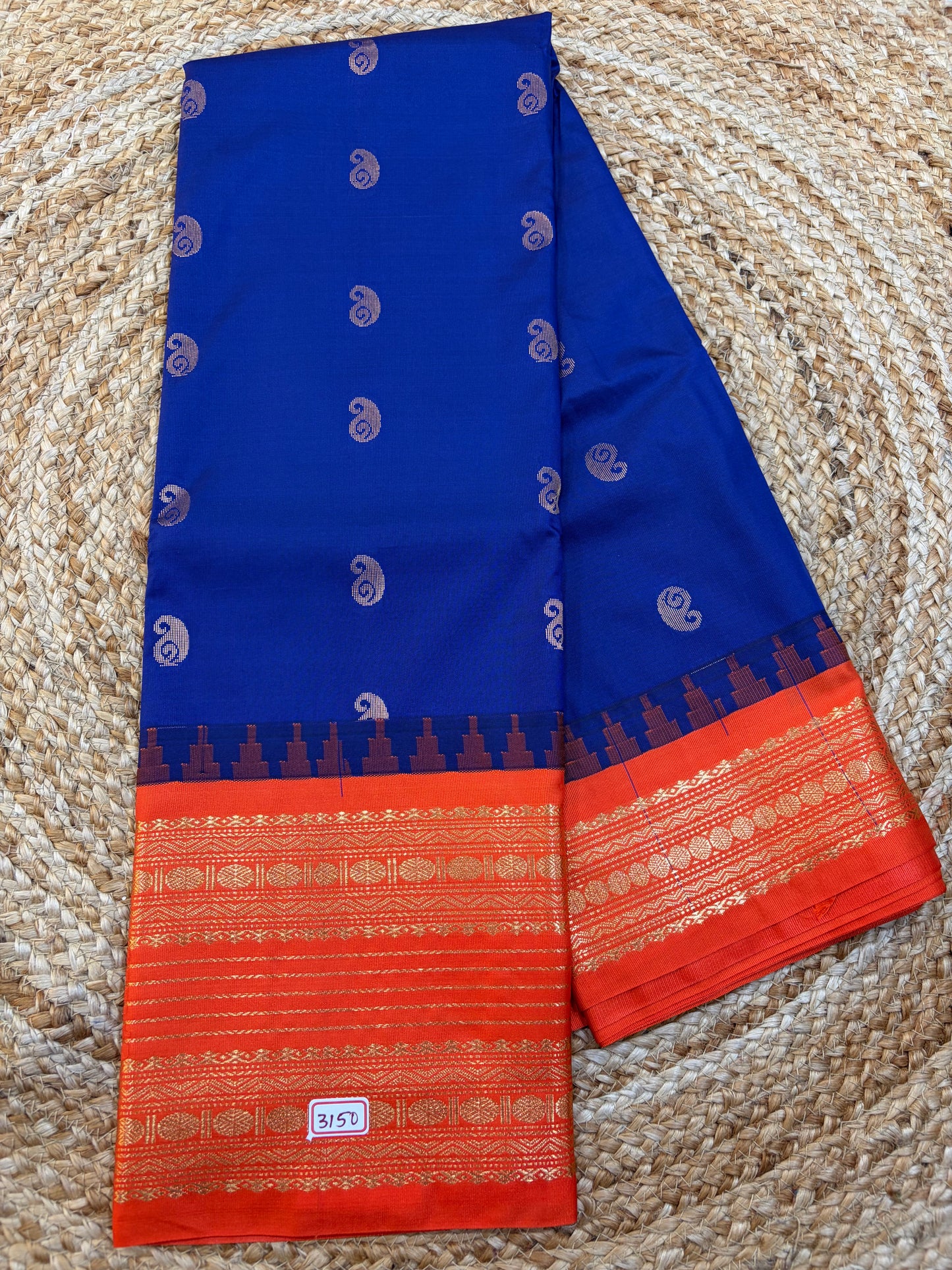 Semi Gadwal Silk Saree