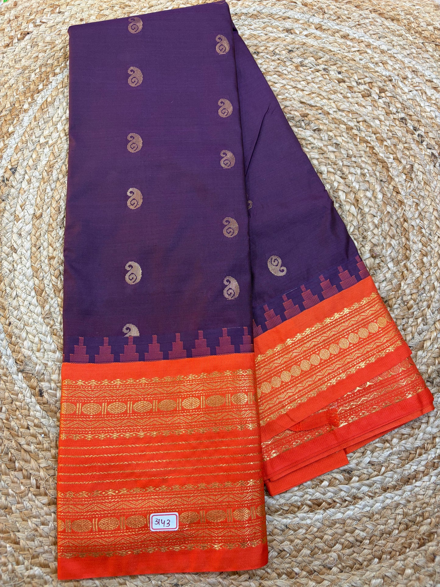 Semi Gadwal Silk Saree