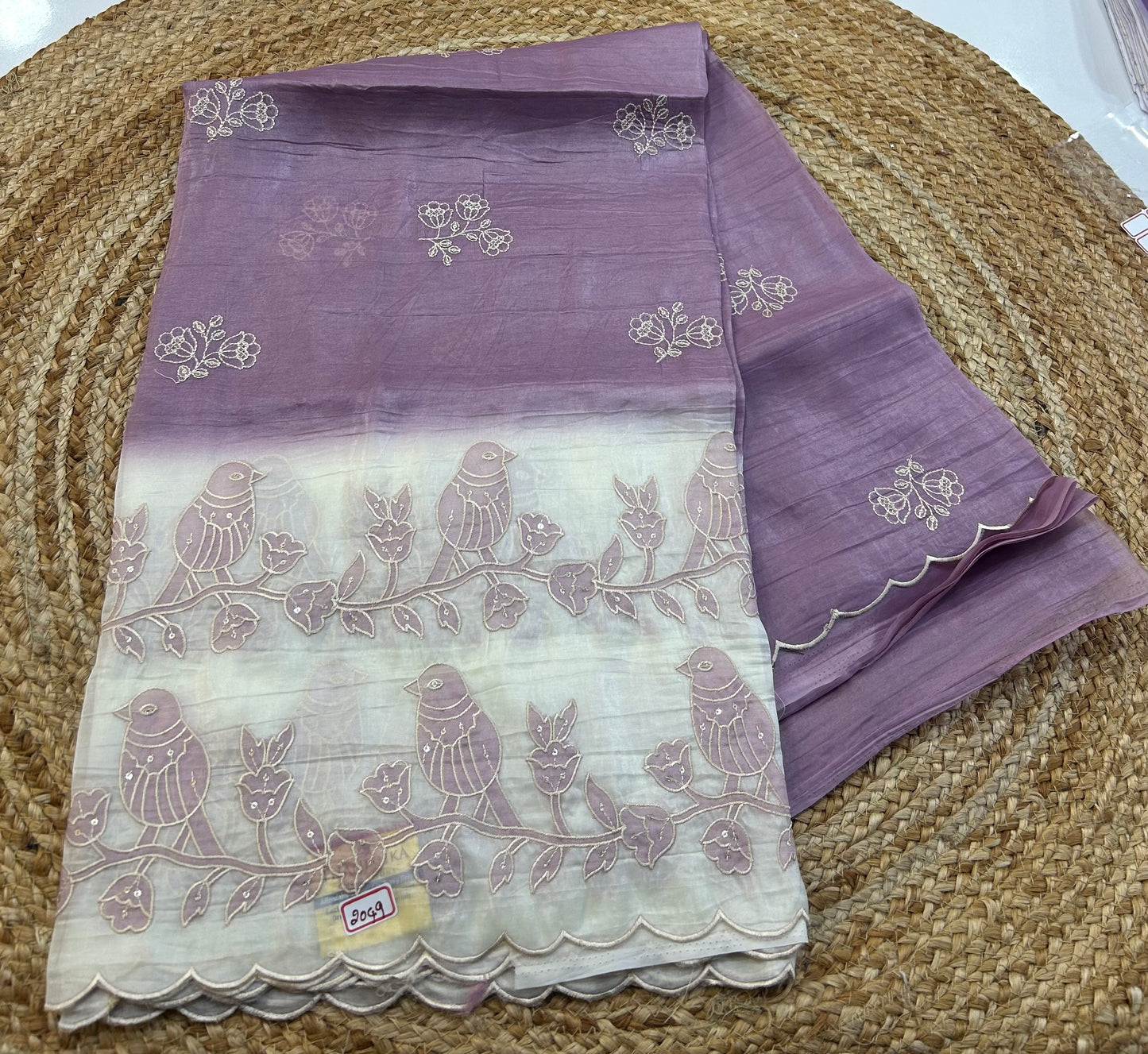 Soft Organza Embroidery Sarees