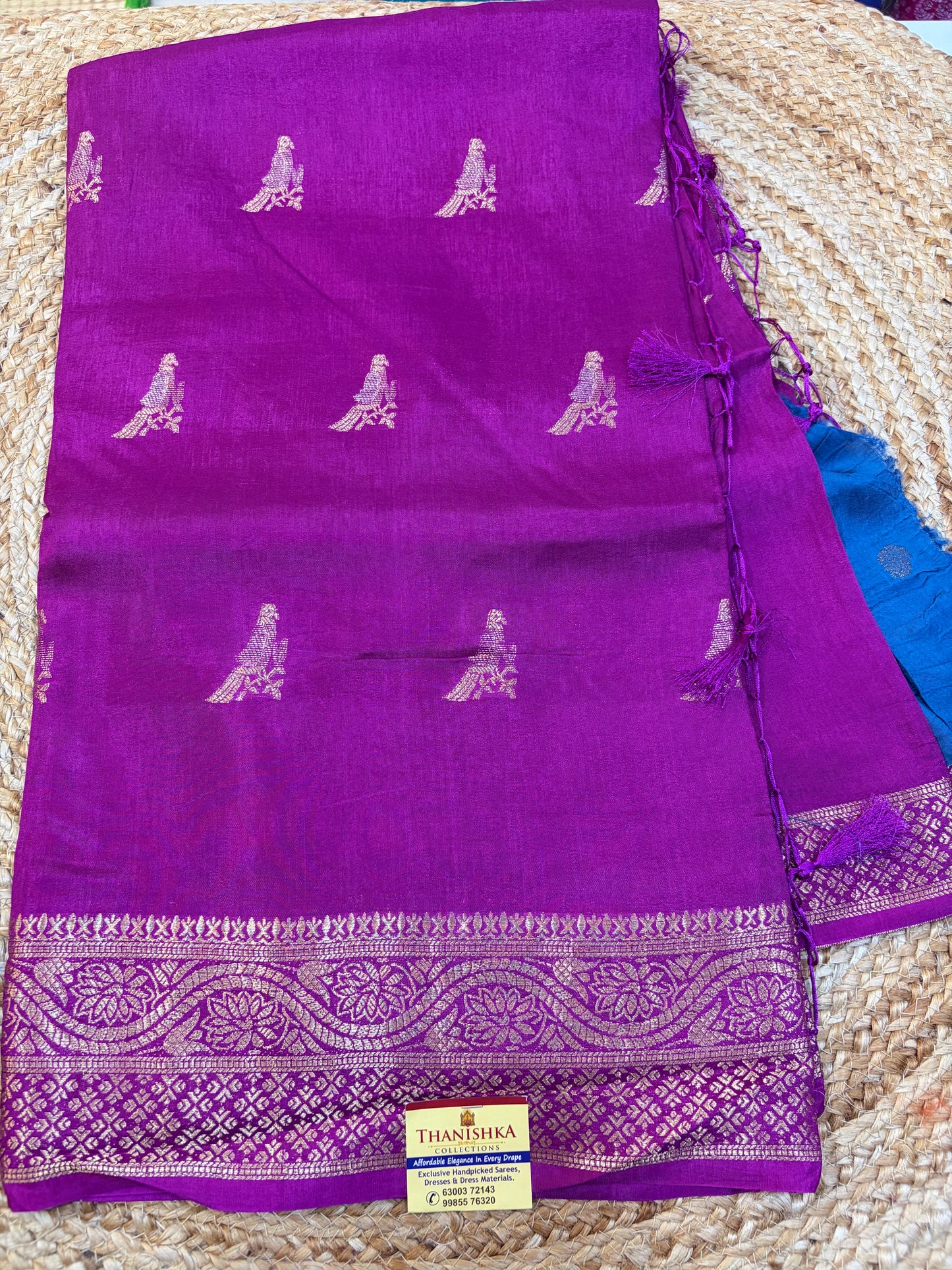 Russian Crepe saree