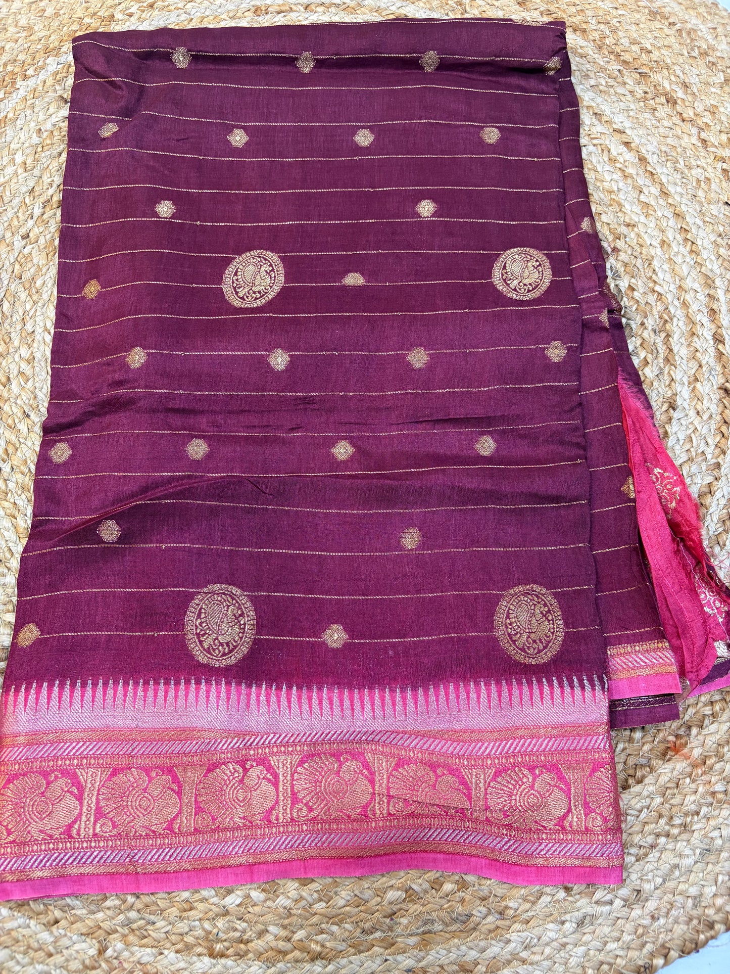 Russian Crepe saree