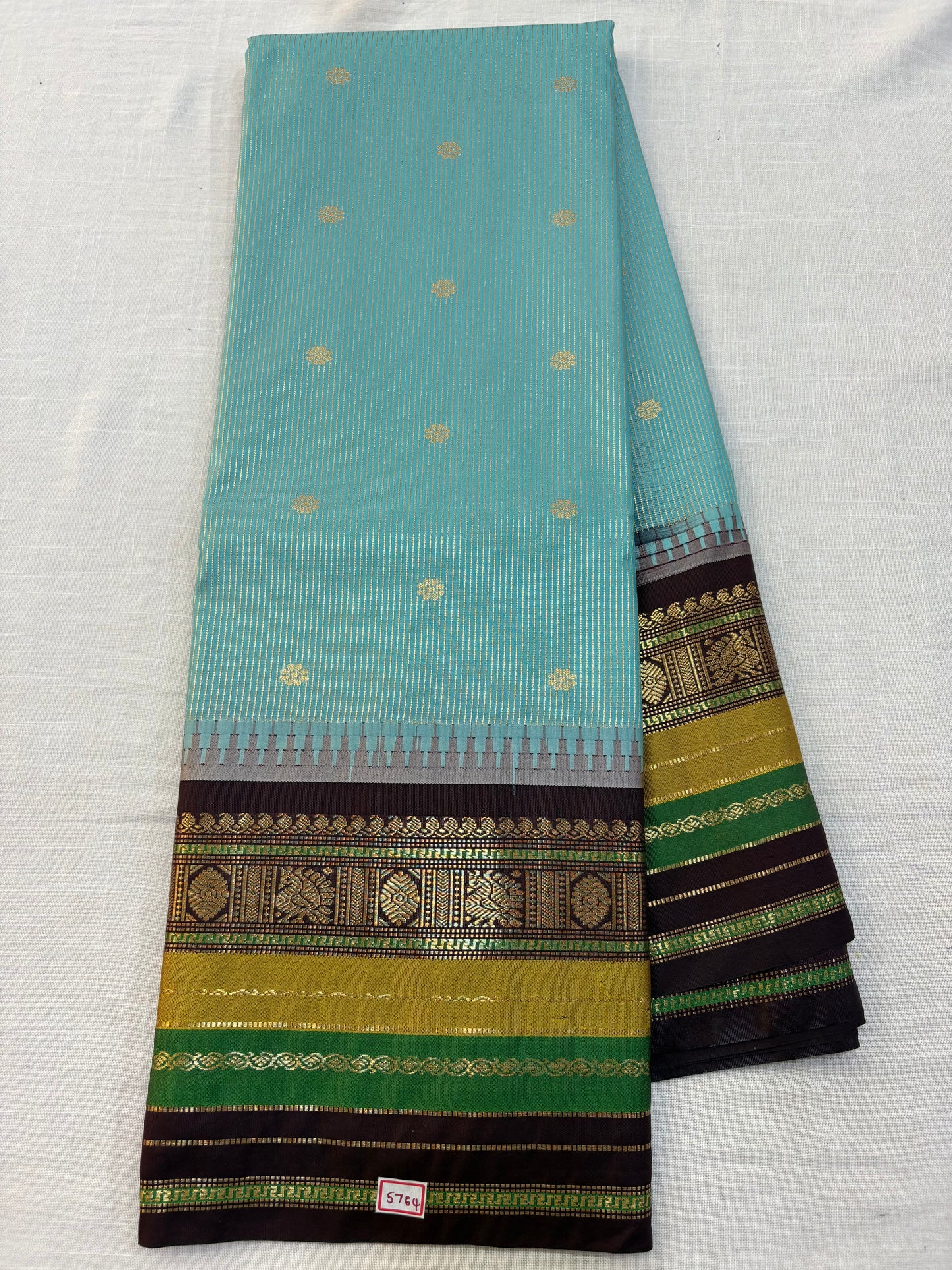 Semi Gadwal Silk Saree