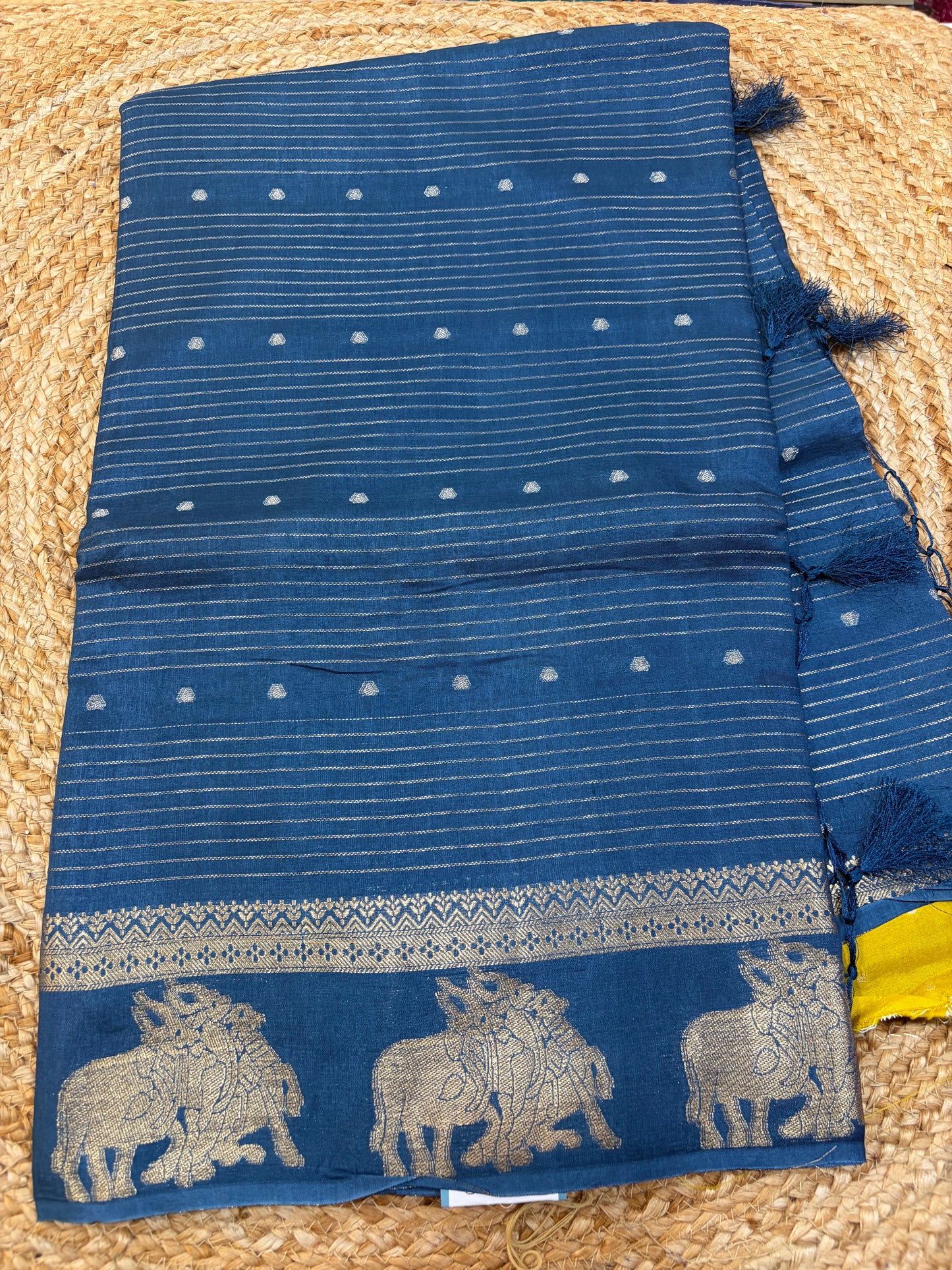 Russian Crepe saree