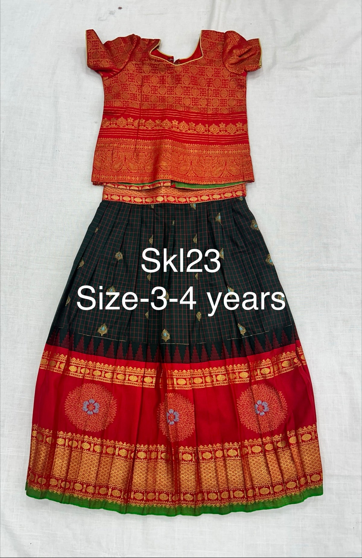 Kid’s lehenga Stitched