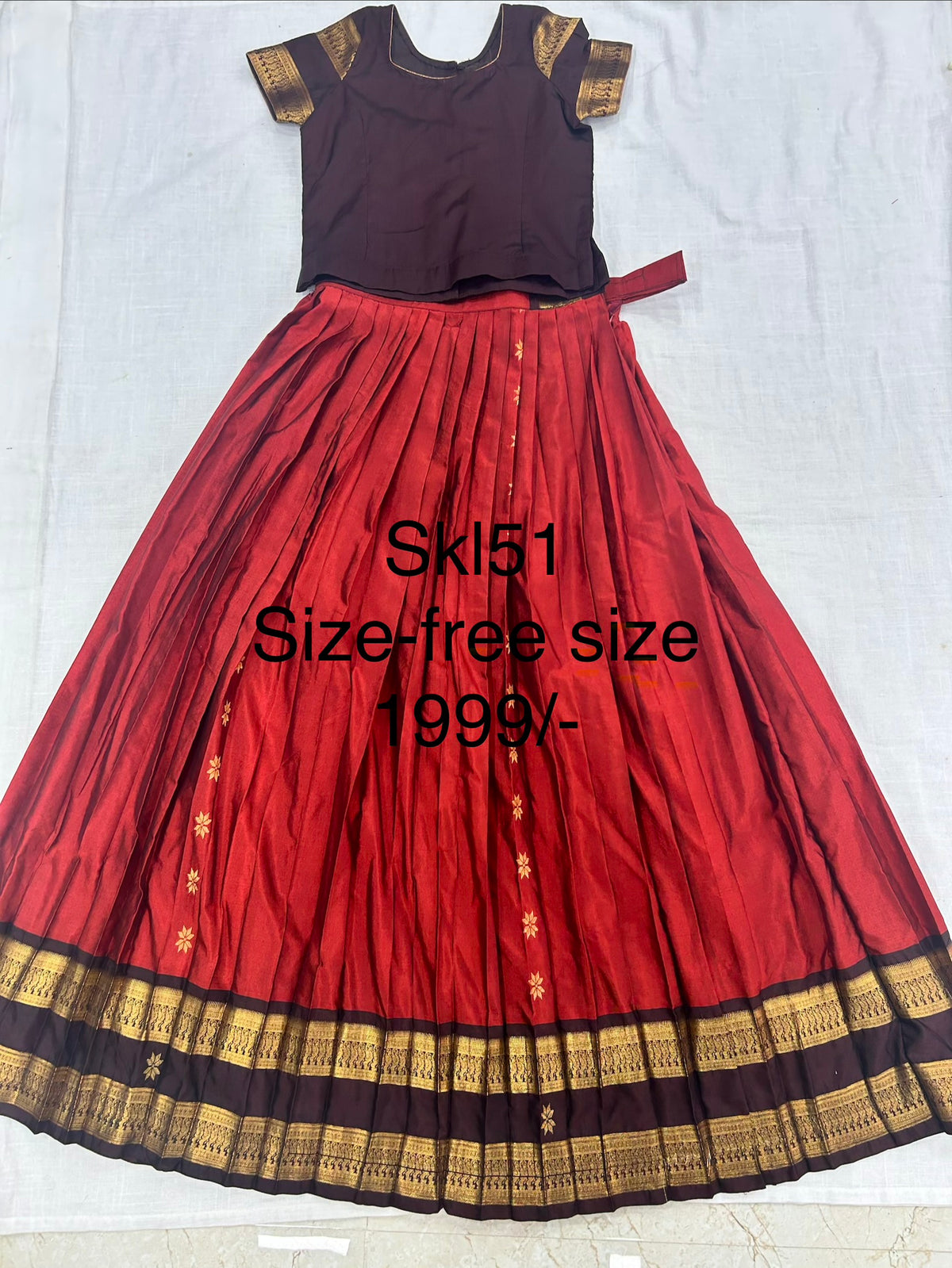 Kid’s lehenga Stitched
