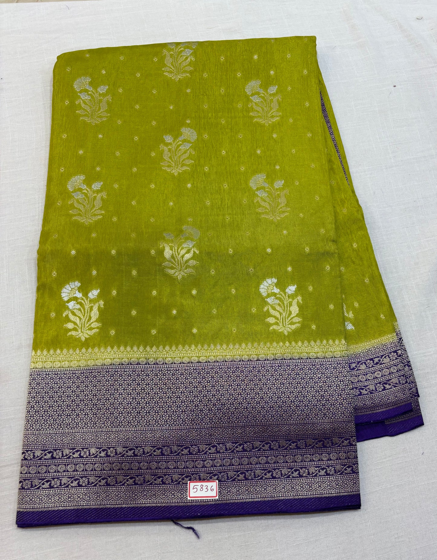 Russian Crepe saree