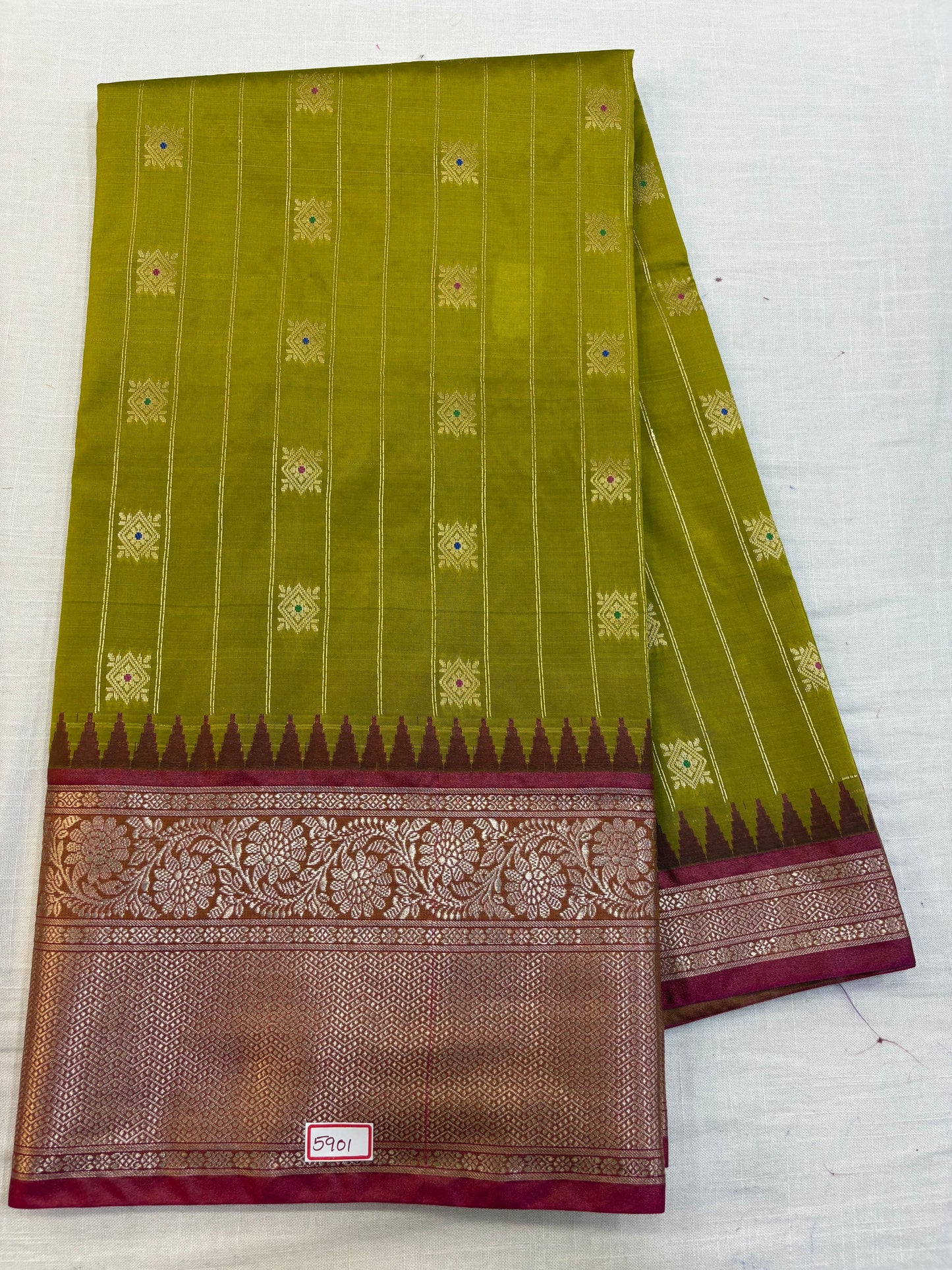 Semi Uppada Saree