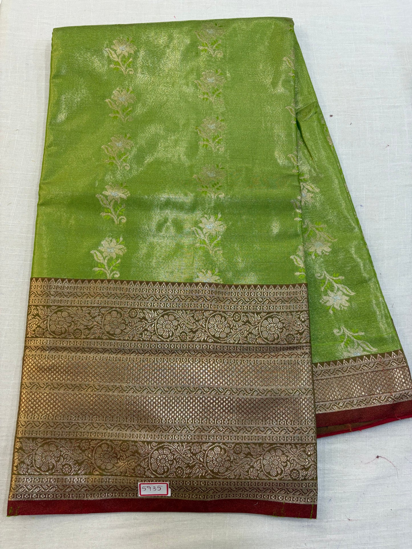 Tissue Semi Uppada Saree