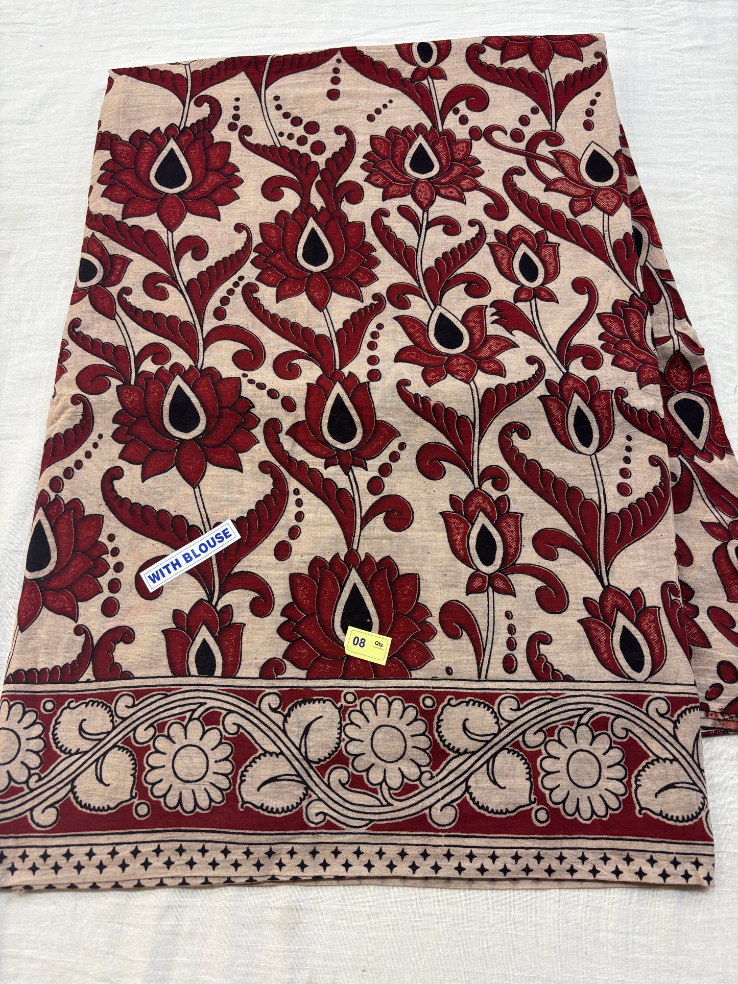 Kalamkari Cotton Saree