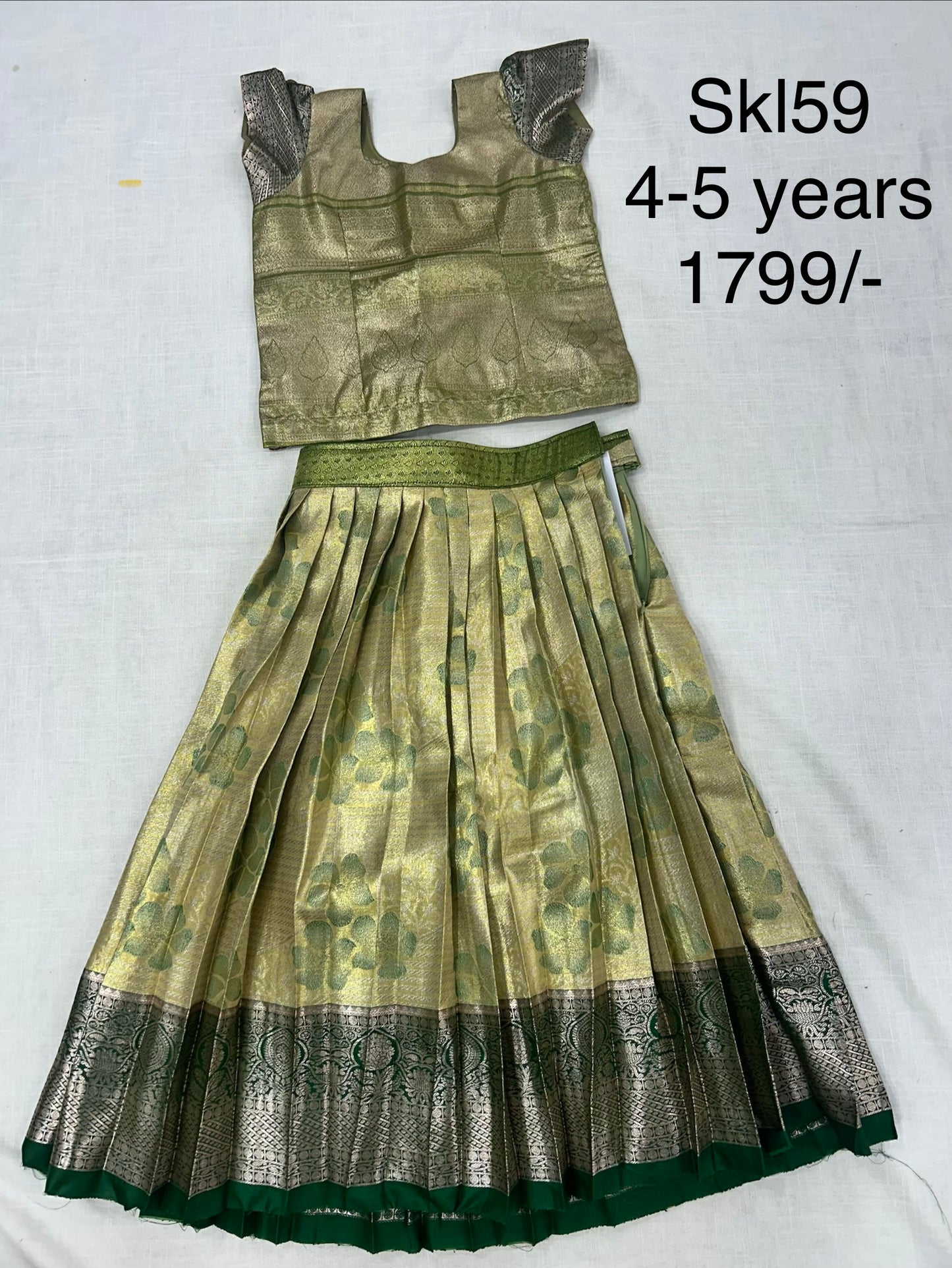 Kid’s lehenga Stitched