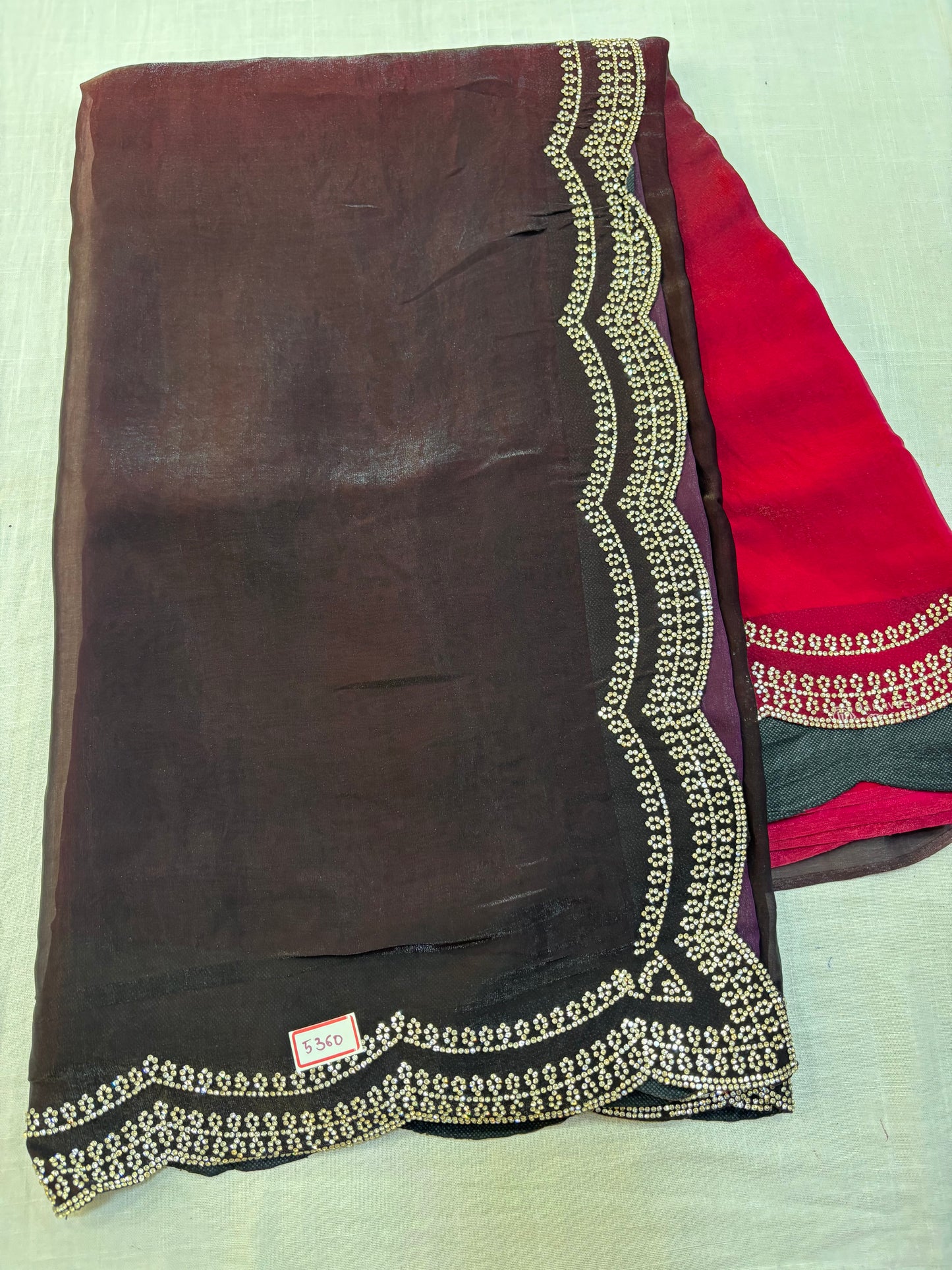 Embroidery Saree